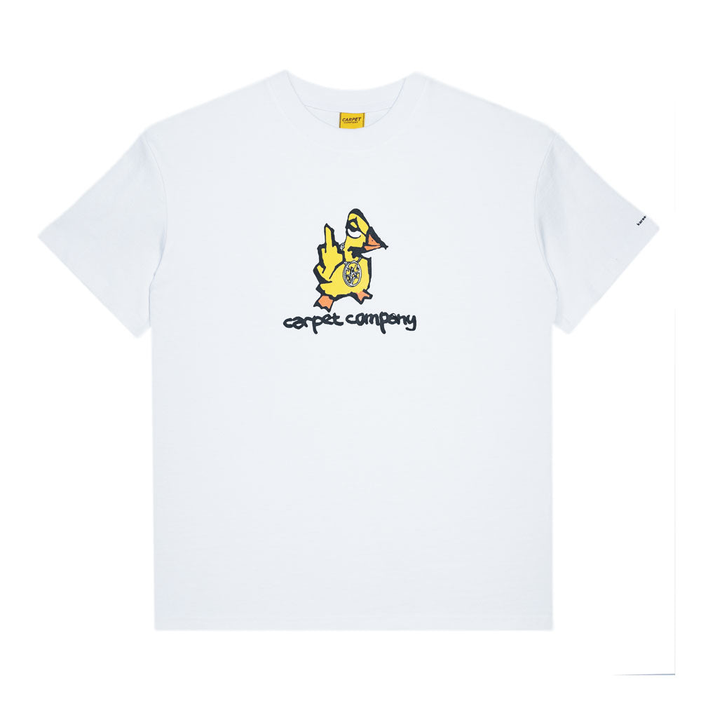 Carpet Company 'Duck You' T-Shirt (White)