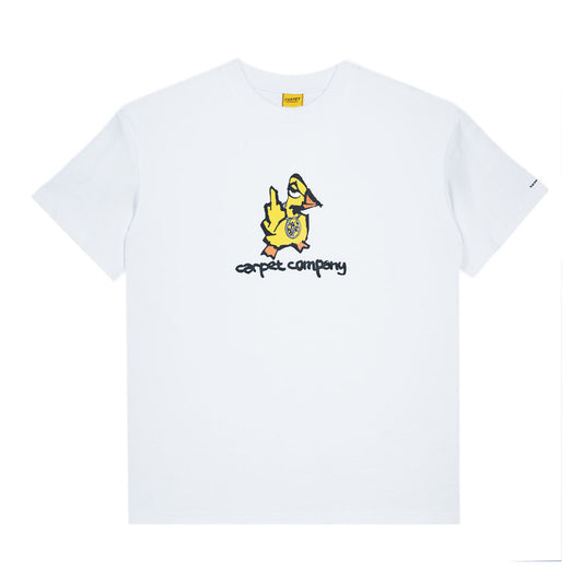 Carpet Company 'Duck You' T-Shirt (White)