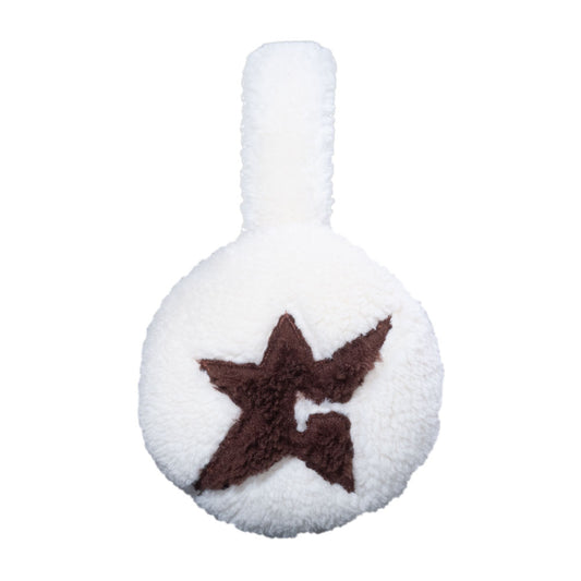 Carpet Company 'C Star' Ear Muffs (Cream)