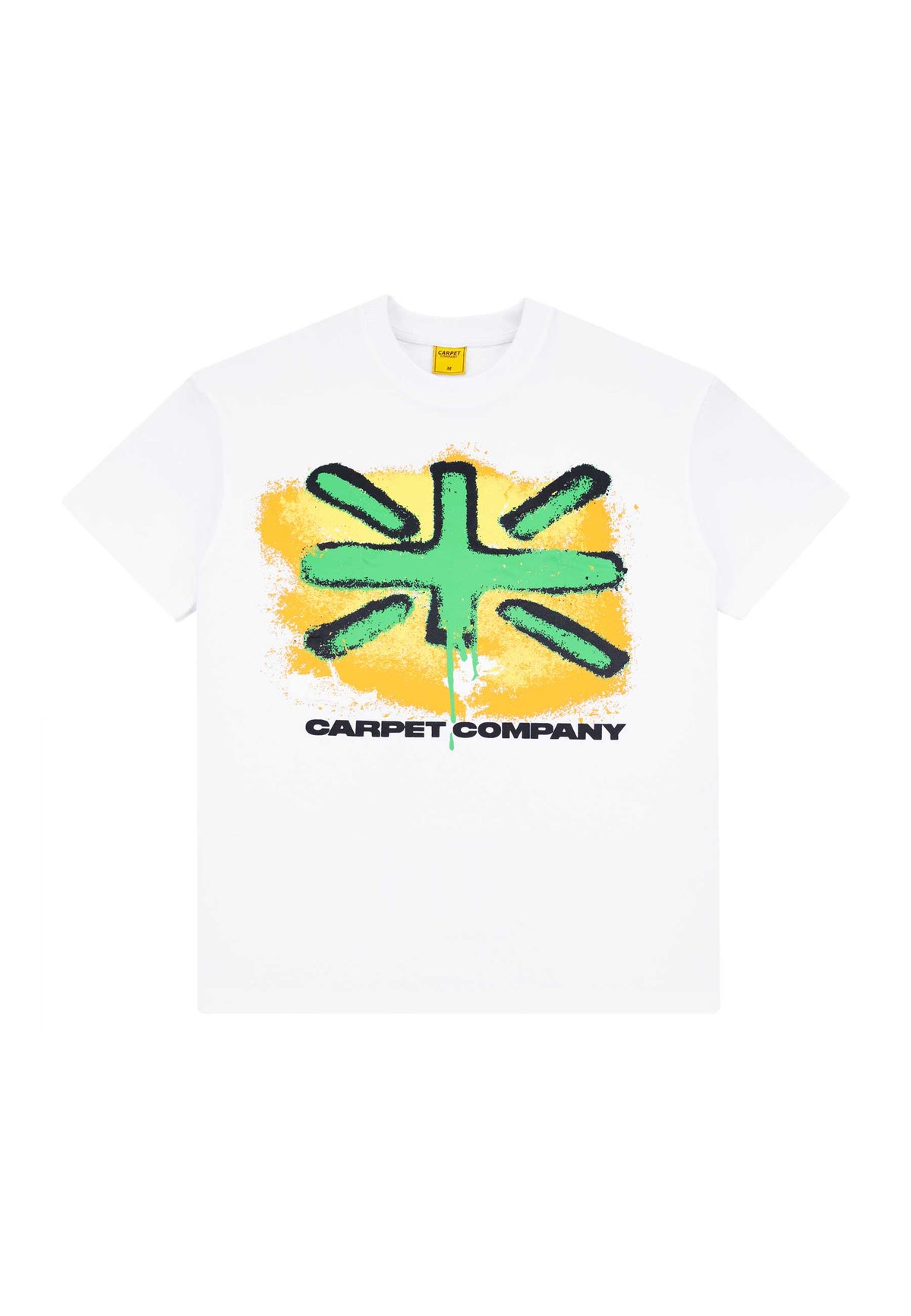 Carpet Company 'Flag' T-Shirt (White)