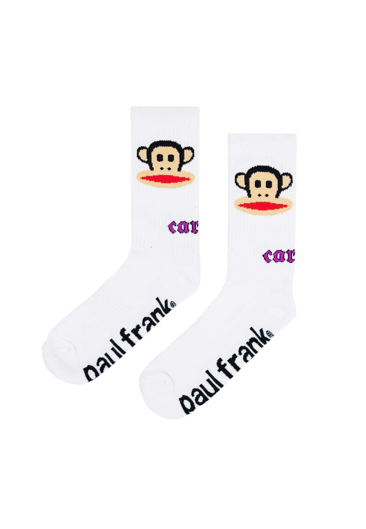 Carpet Company 'Paul Frank' Socks (White)