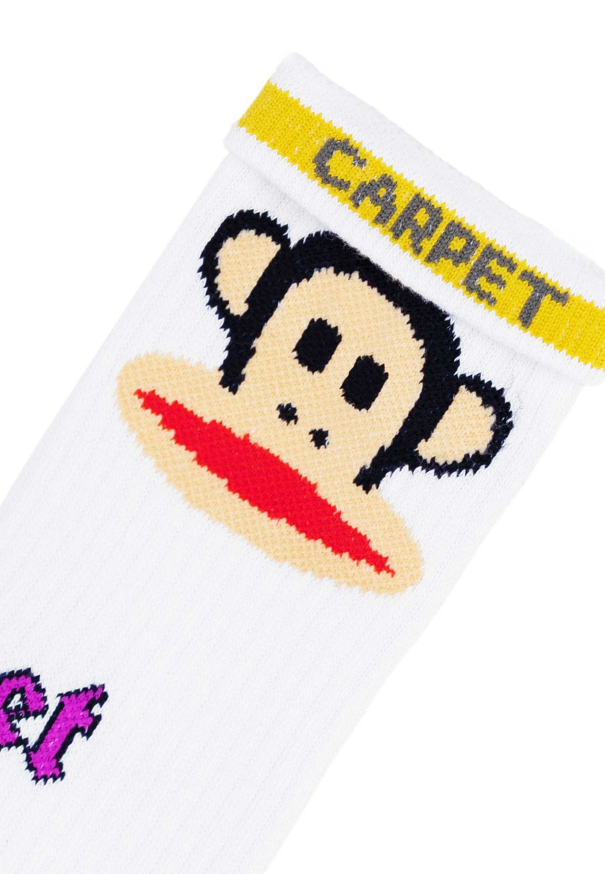 Carpet Company 'Paul Frank' Socks (White)