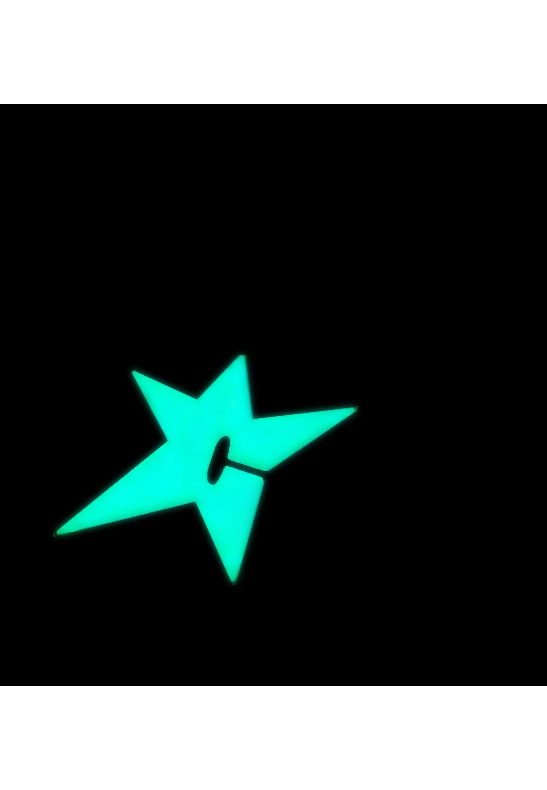 Carpet Company 'C-Star' Key Chain (Glow In The Dark)