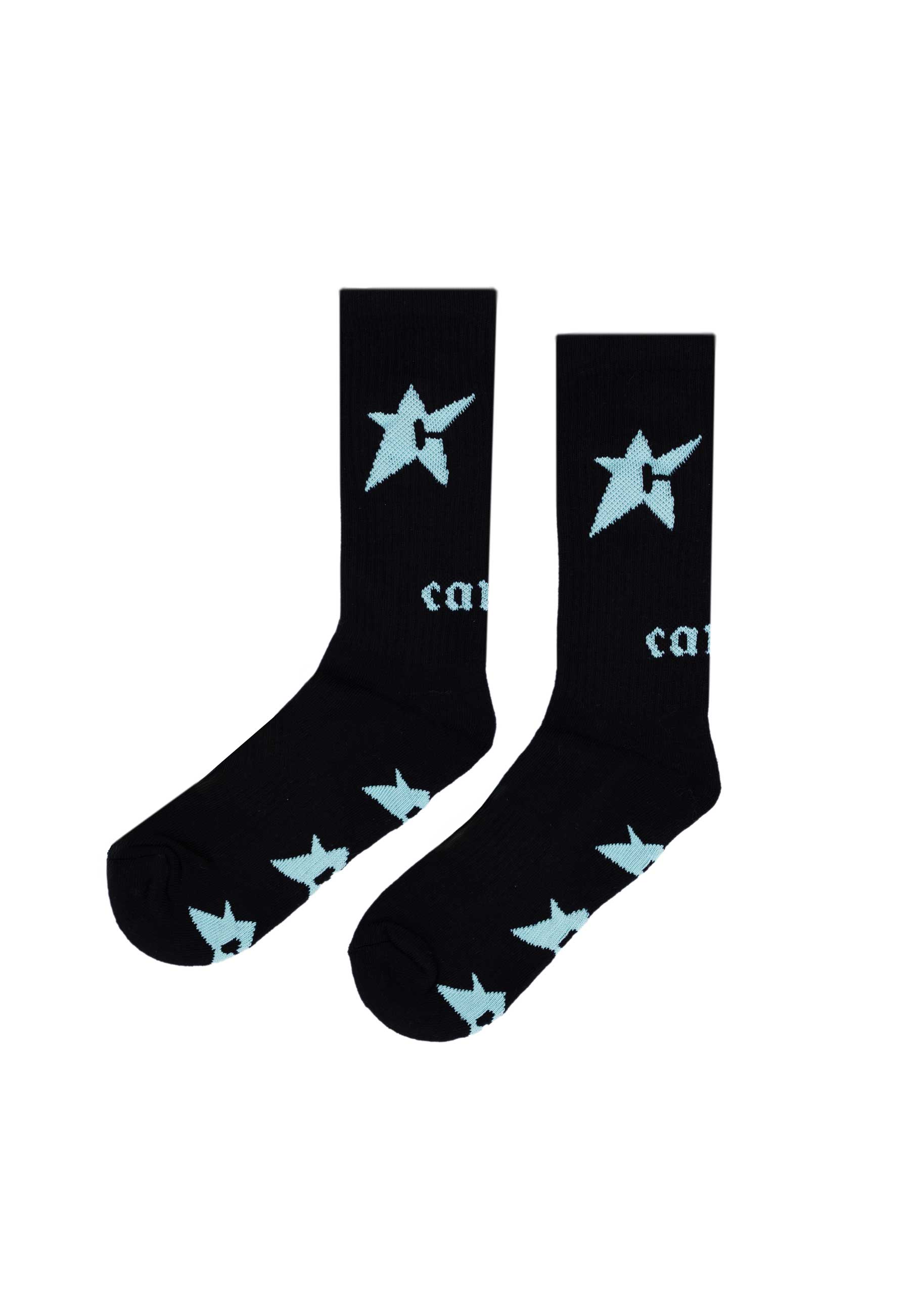 Carpet Company 'Glow In The Dark C-Star' Socks (Black)