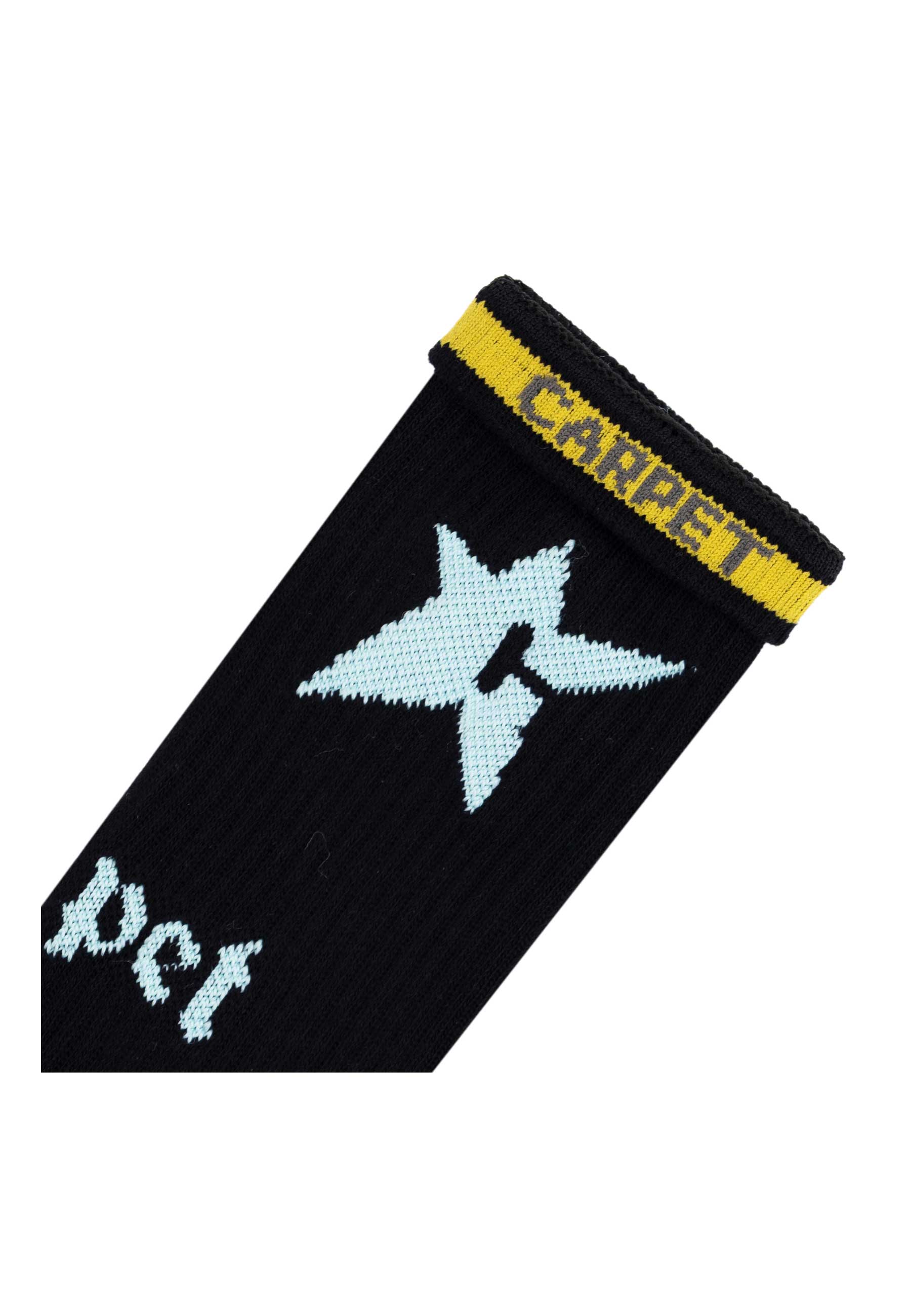 Carpet Company 'Glow In The Dark C-Star' Socks (Black)