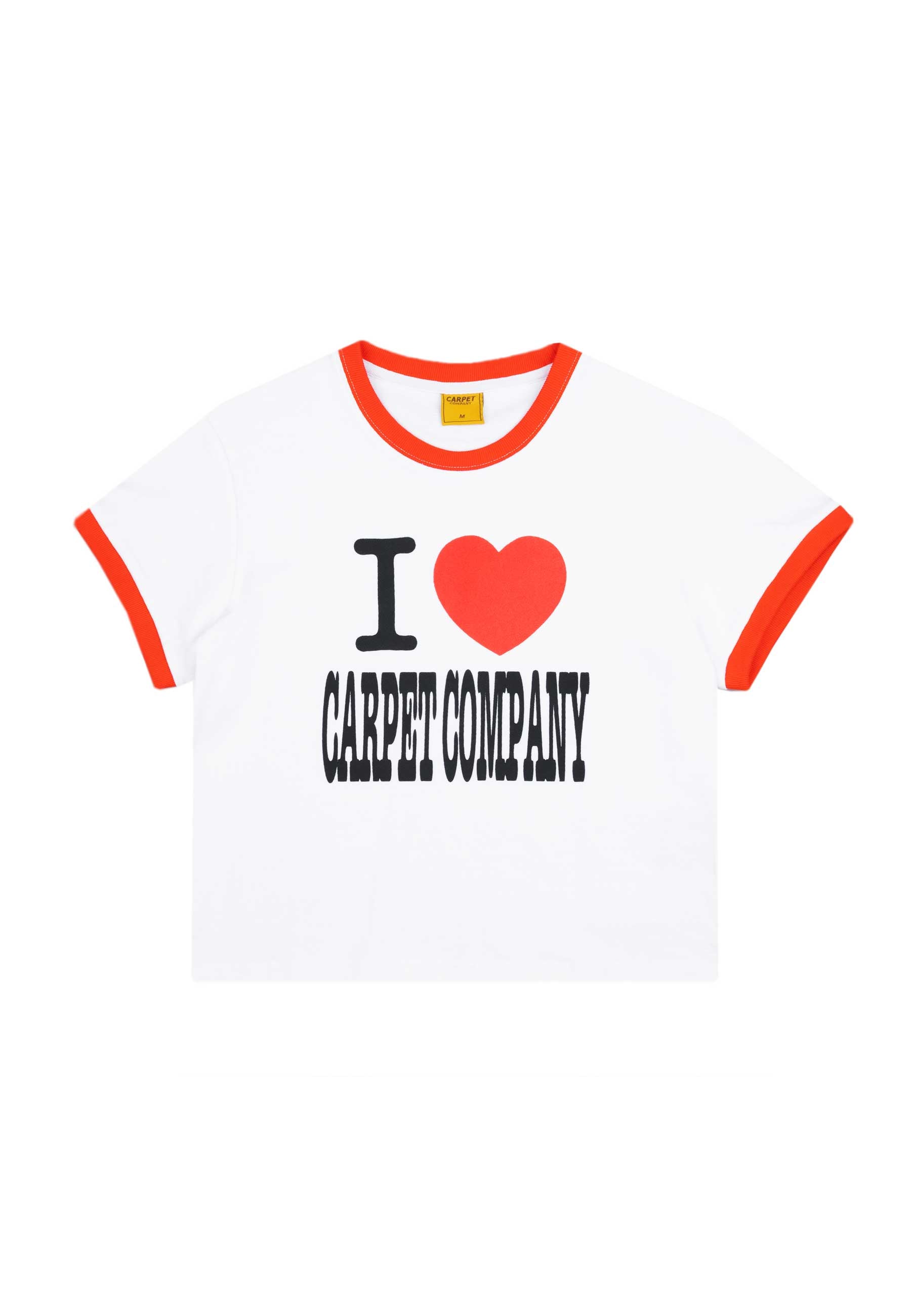 Carpet Company 'I Heart Carpet' Girls T-Shirt (White)