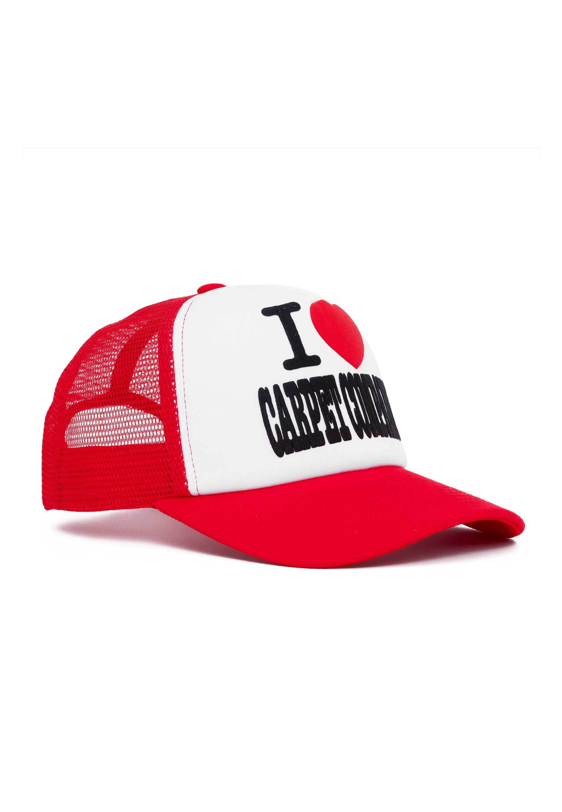 Carpet Company 'I Heart Carpet' Trucker Cap (Red)