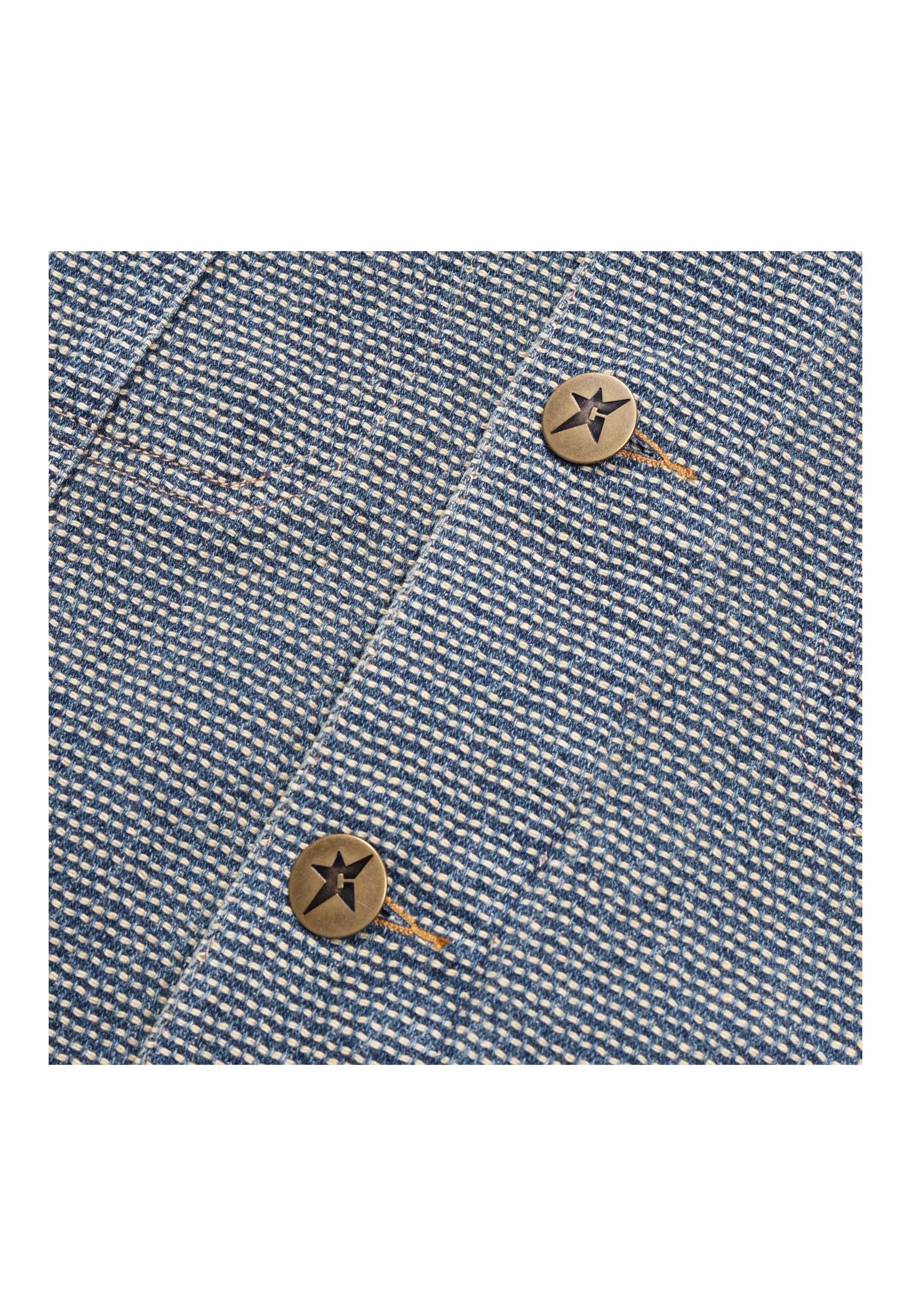 Carpet Company 'Interlock Stitch' Denim Jacket (Black)