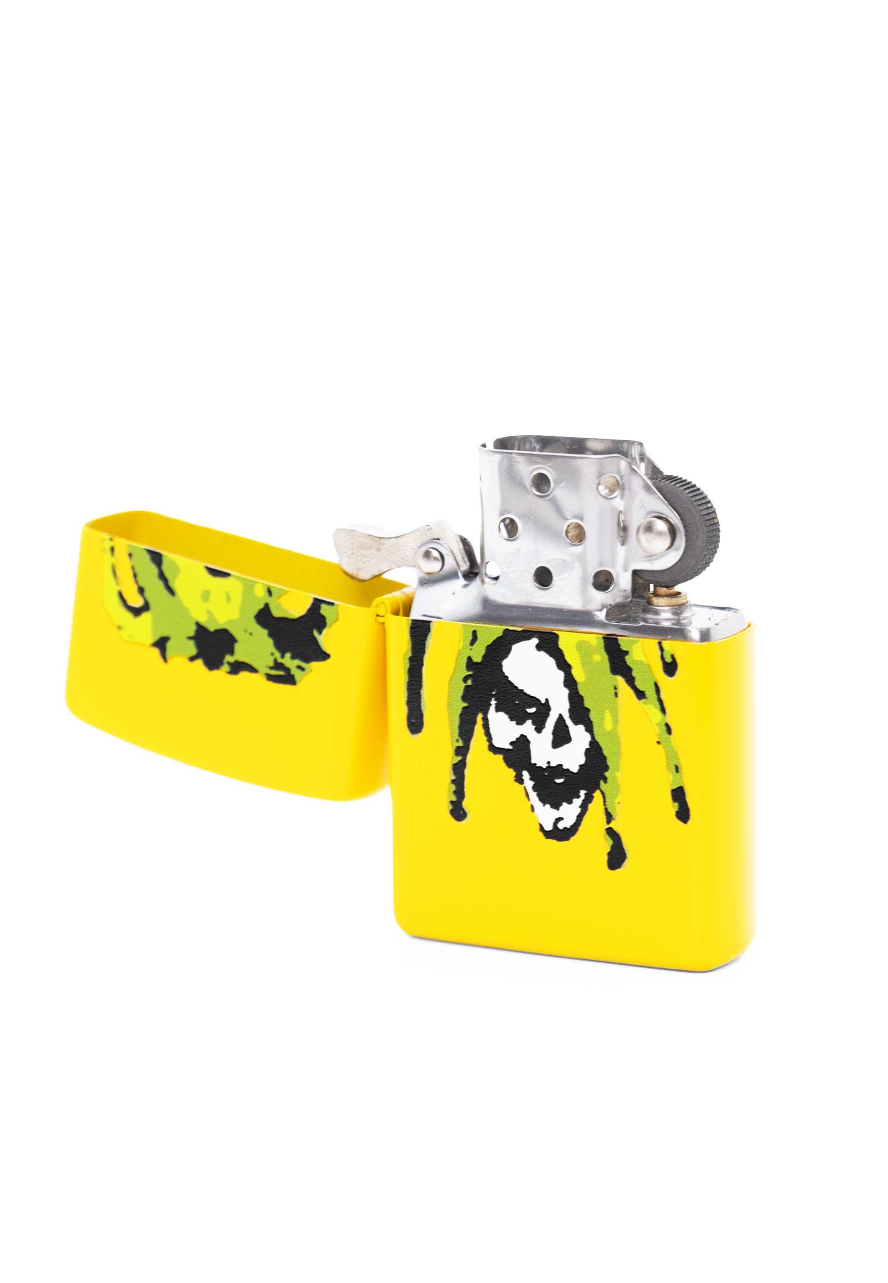 Carpet Company 'Jester' Zippo Lighter (Yellow)