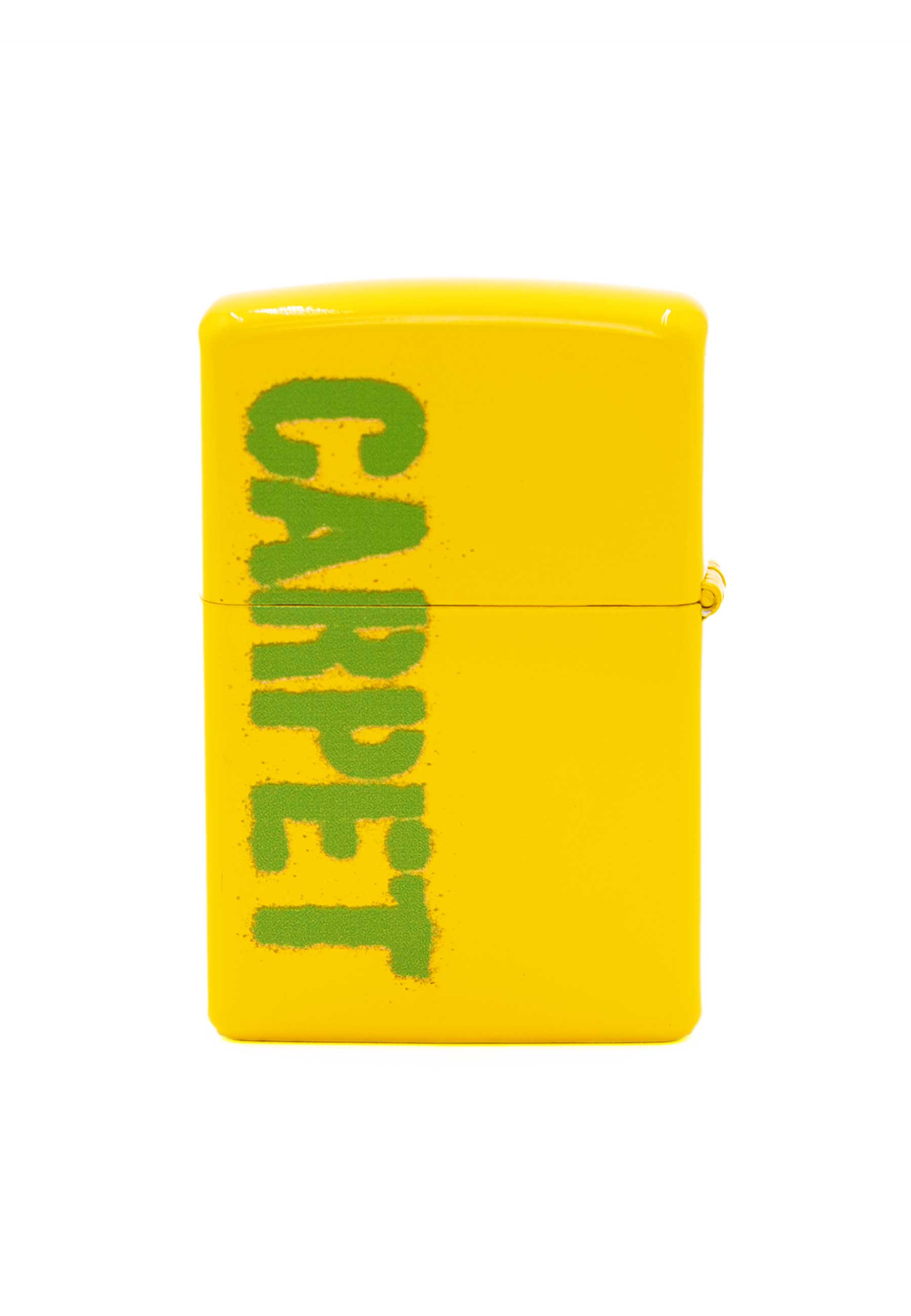 Carpet Company 'Jester' Zippo Lighter (Yellow)