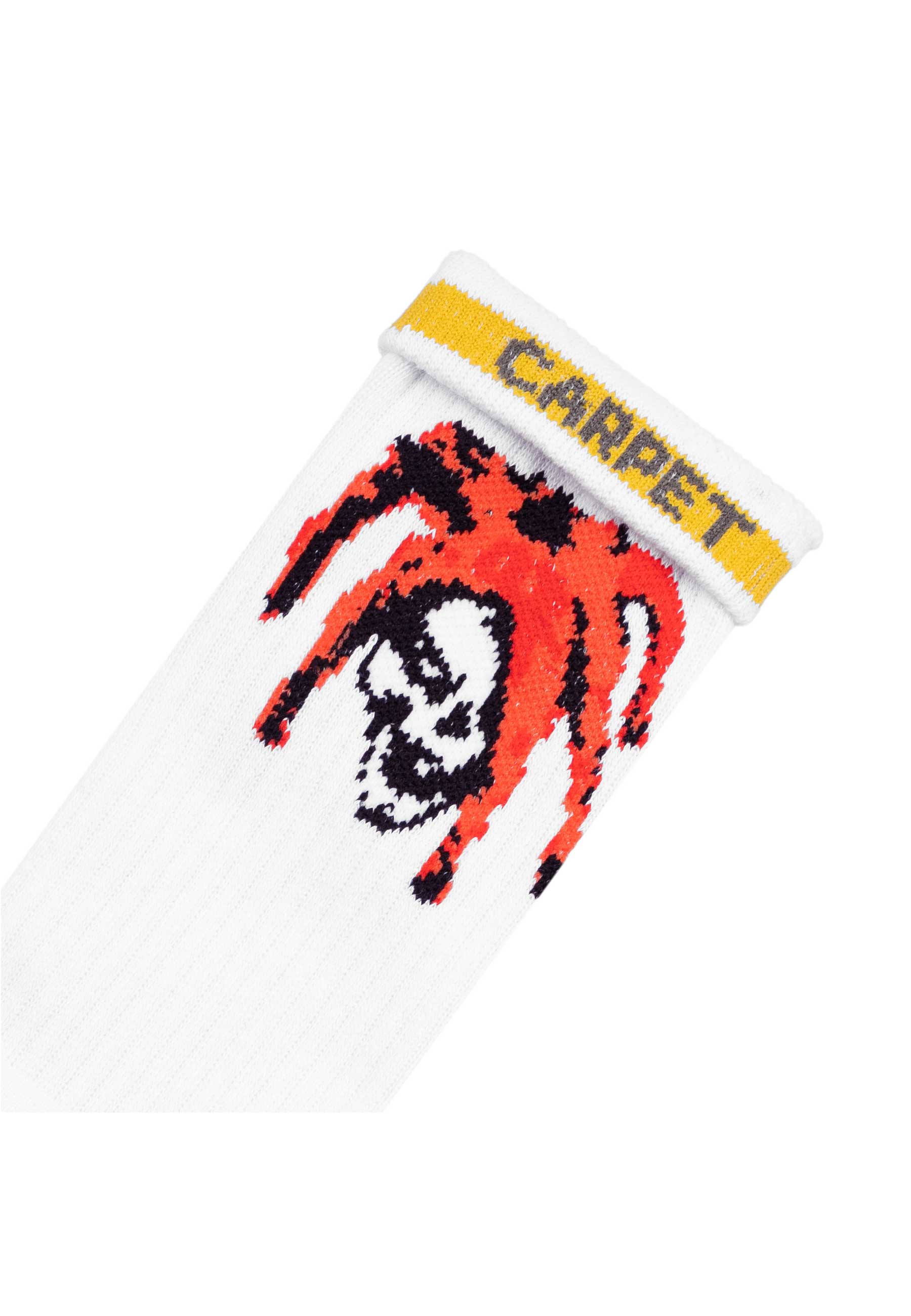 Carpet Company 'Jester' Socks (White)