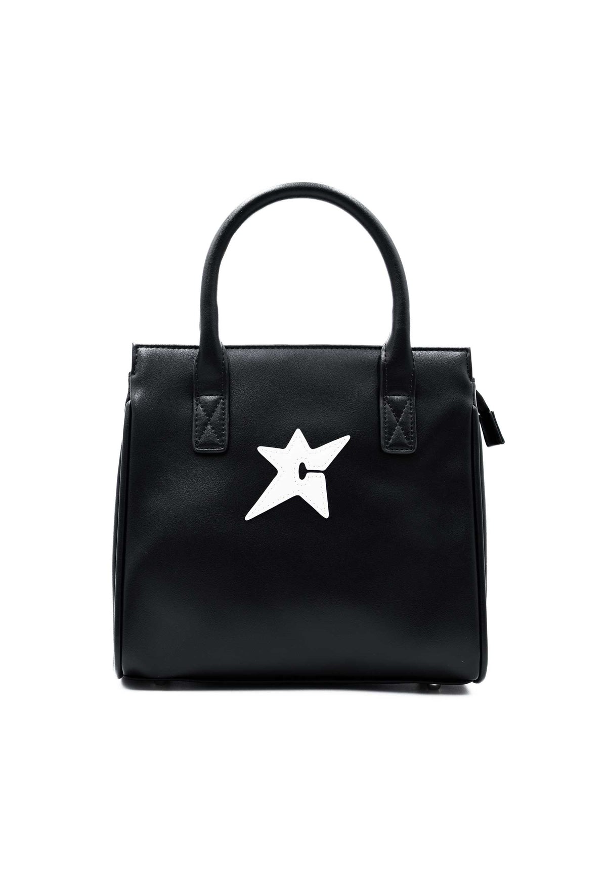 Carpet Company 'C-Star' Leather Purse (Black)