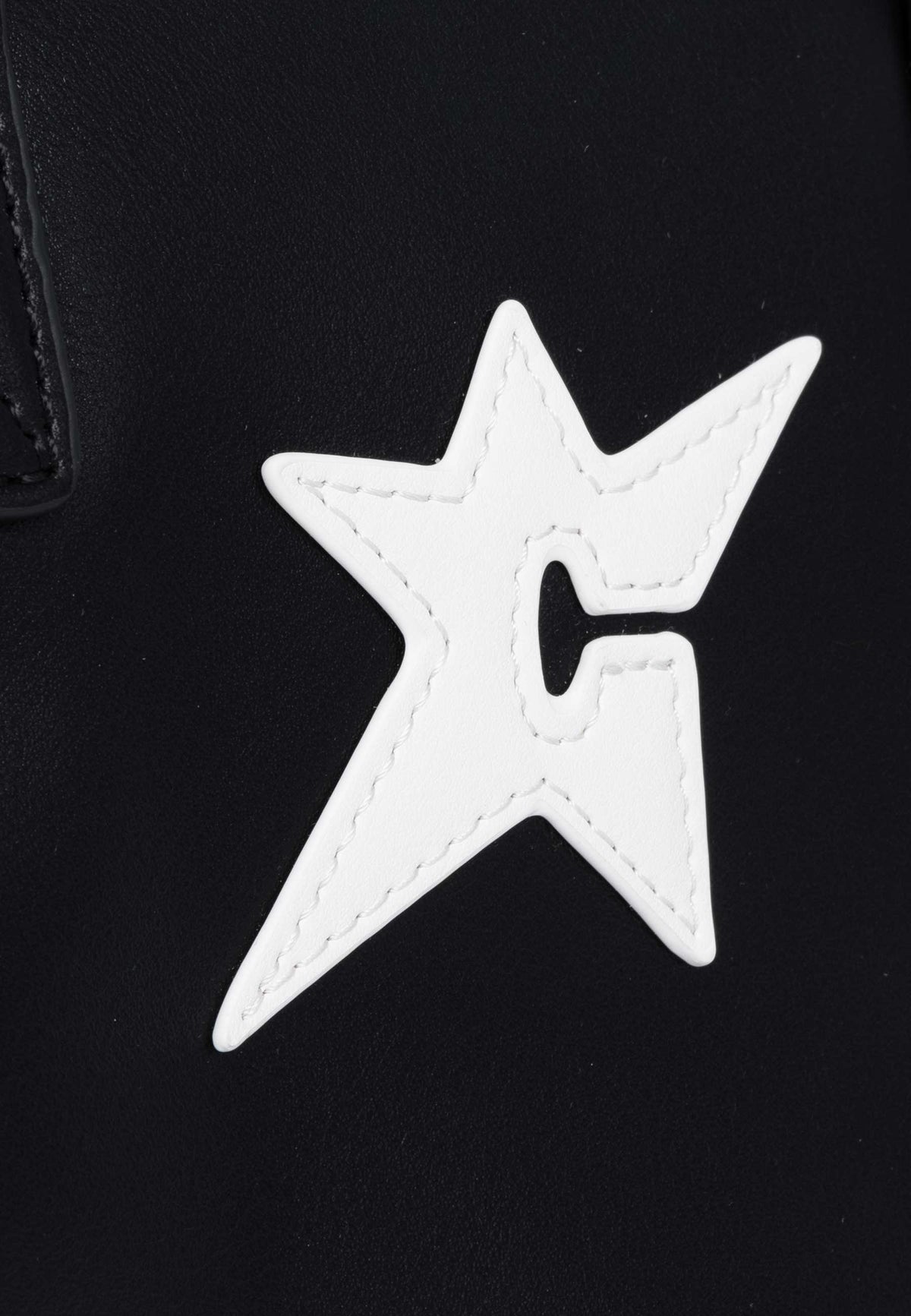 Carpet Company 'C-Star' Leather Purse (Black)