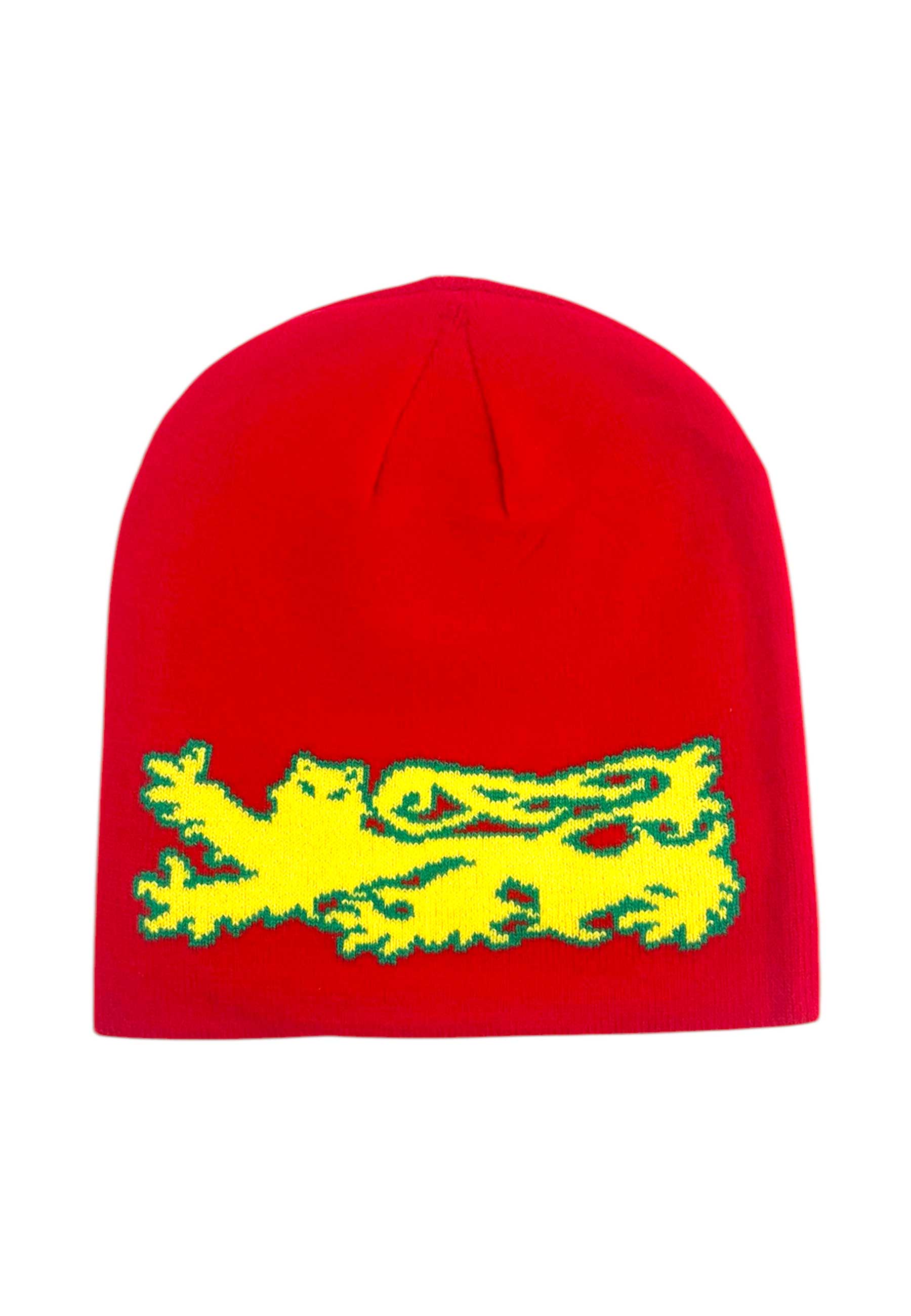 Carpet Company 'Lion' Beanie (Red)