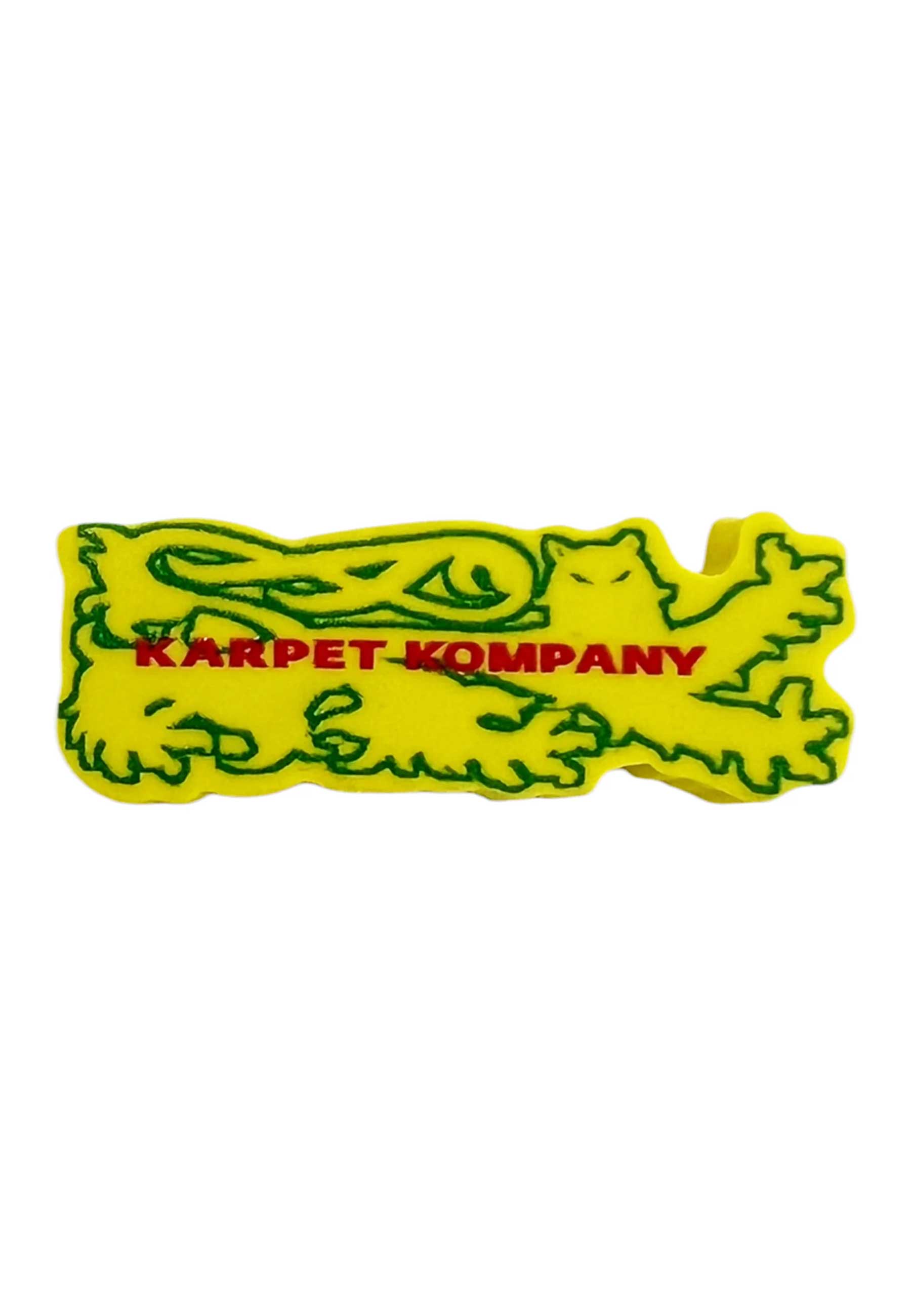 Carpet Company 'Lion' Eraser (Green)
