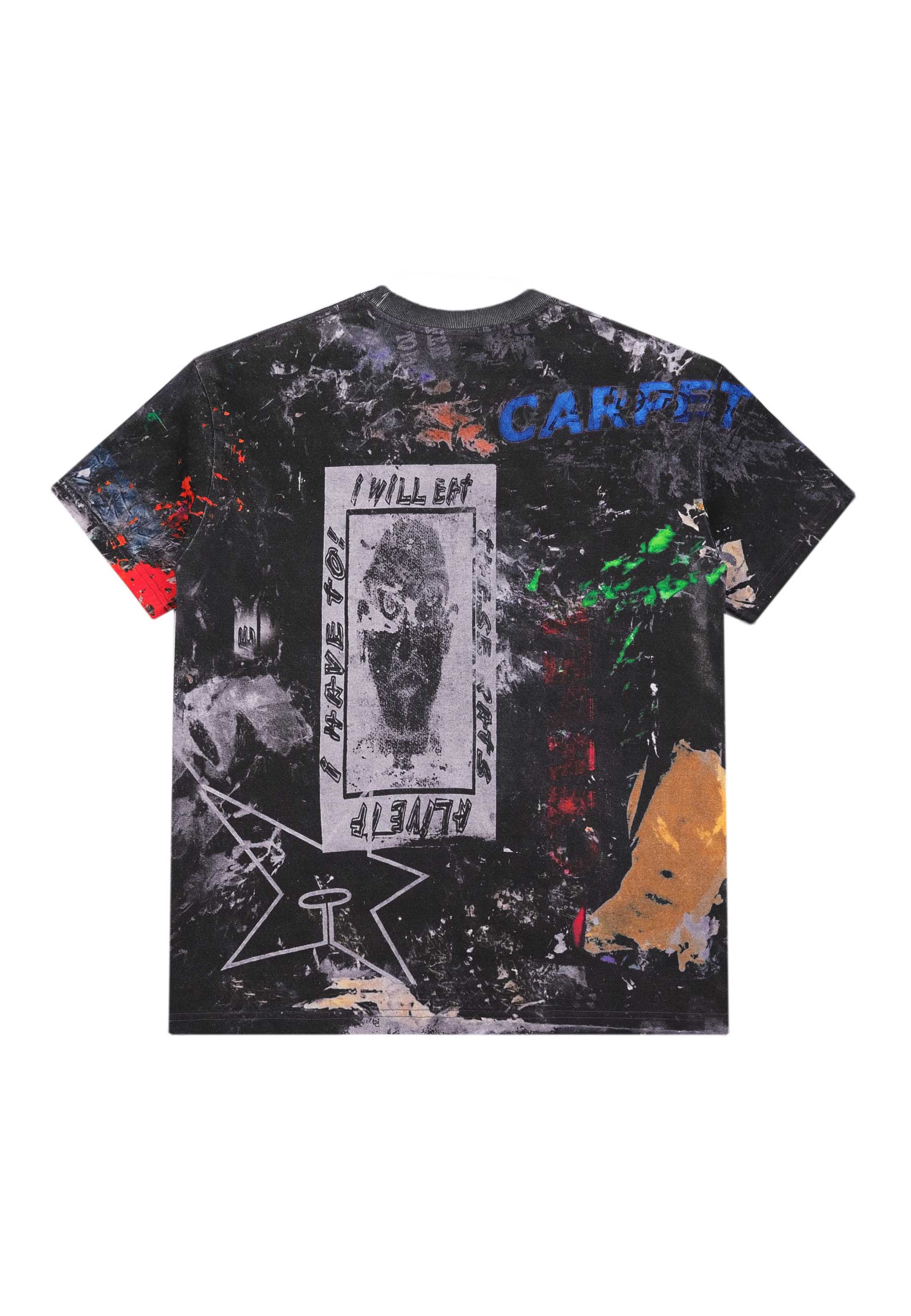 Carpet Company 'Rag' T-Shirt (Black)
