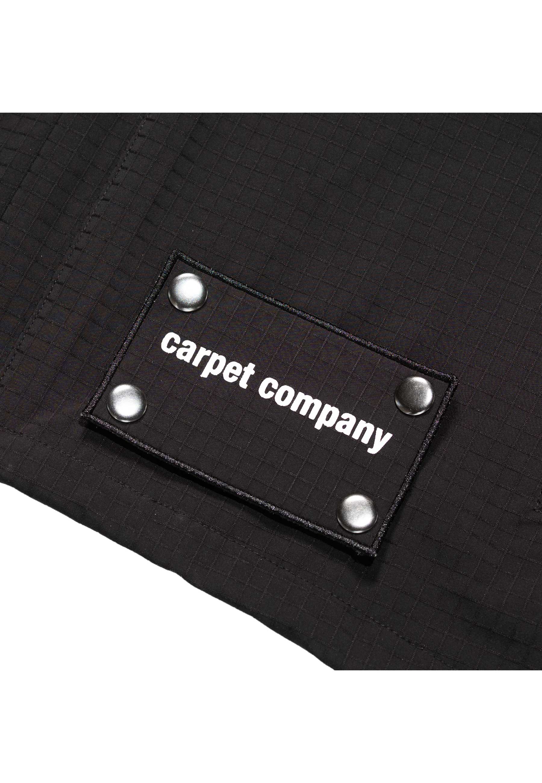 Carpet Company 'Reversible Hood' Rain Jacket (Black)