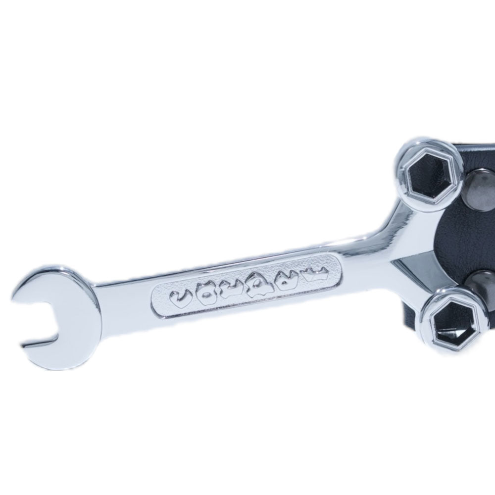 Carpet Company Riveted Leather Belt (Black)