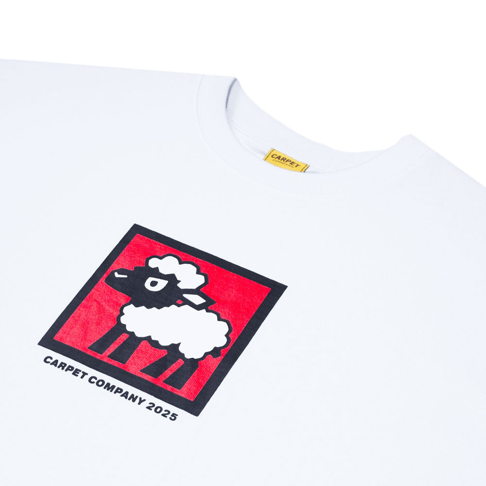 Carpet Company 'Sheep' T-Shirt (White)