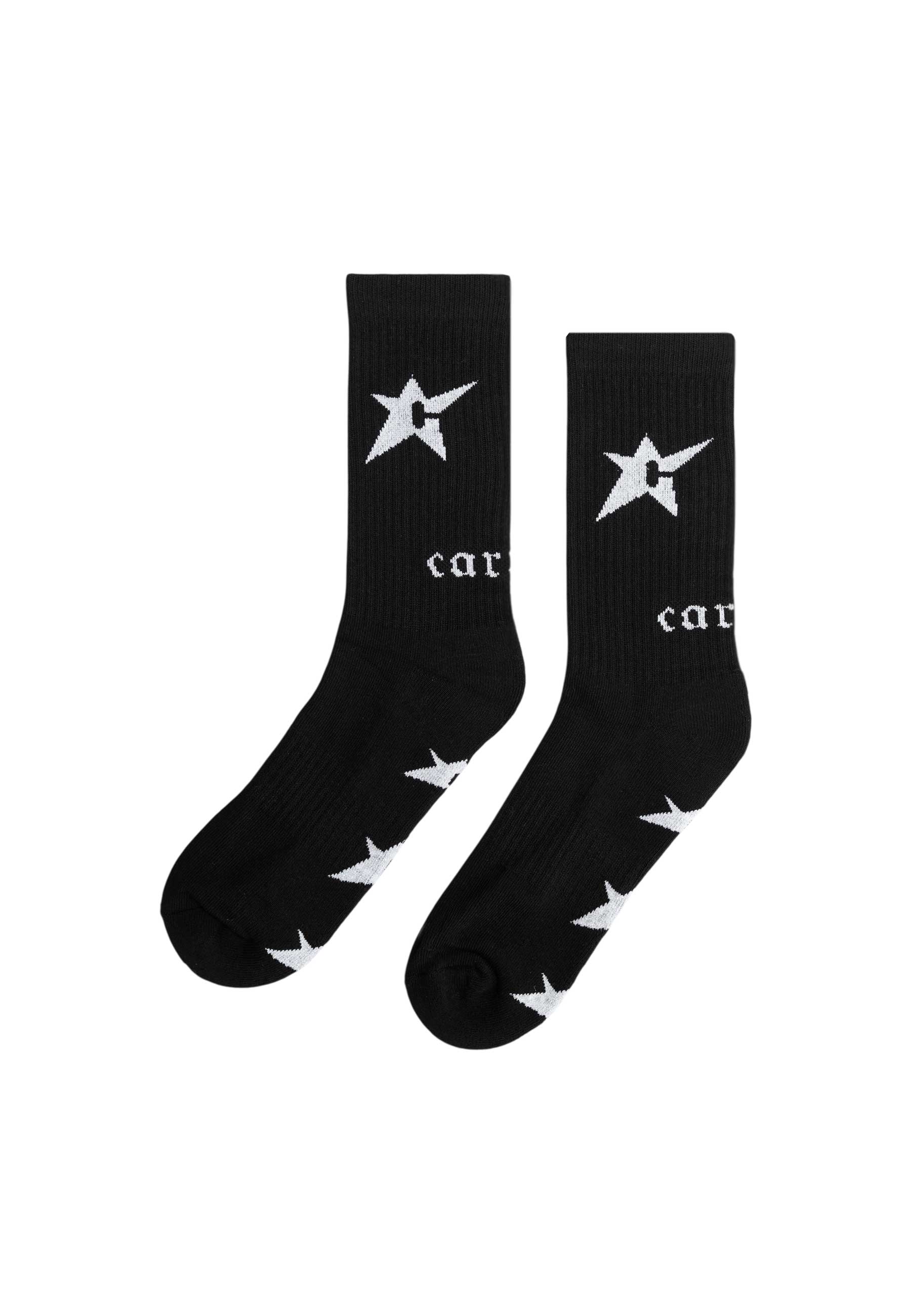 Carpet Company 'C-Star' Socks (Black)