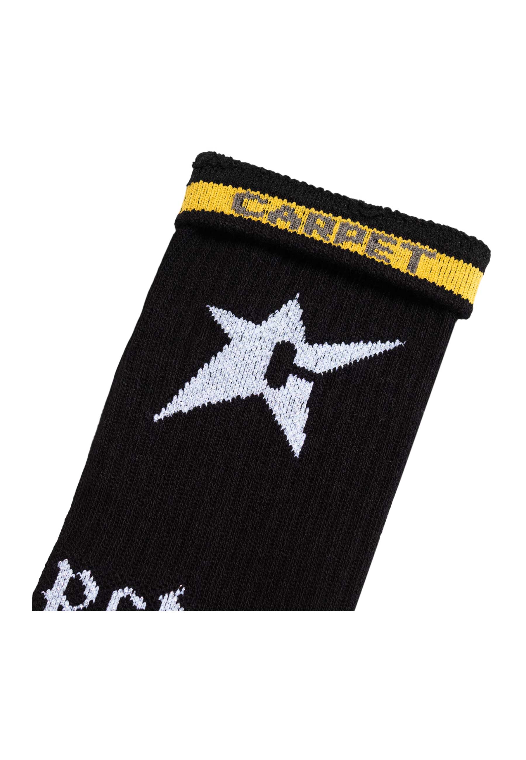 Carpet Company 'C-Star' Socks (Black)