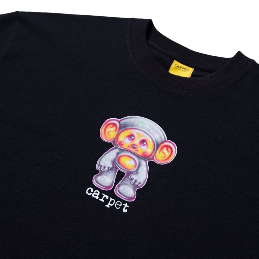Carpet Company 'Spaceman' T-Shirt (Black)