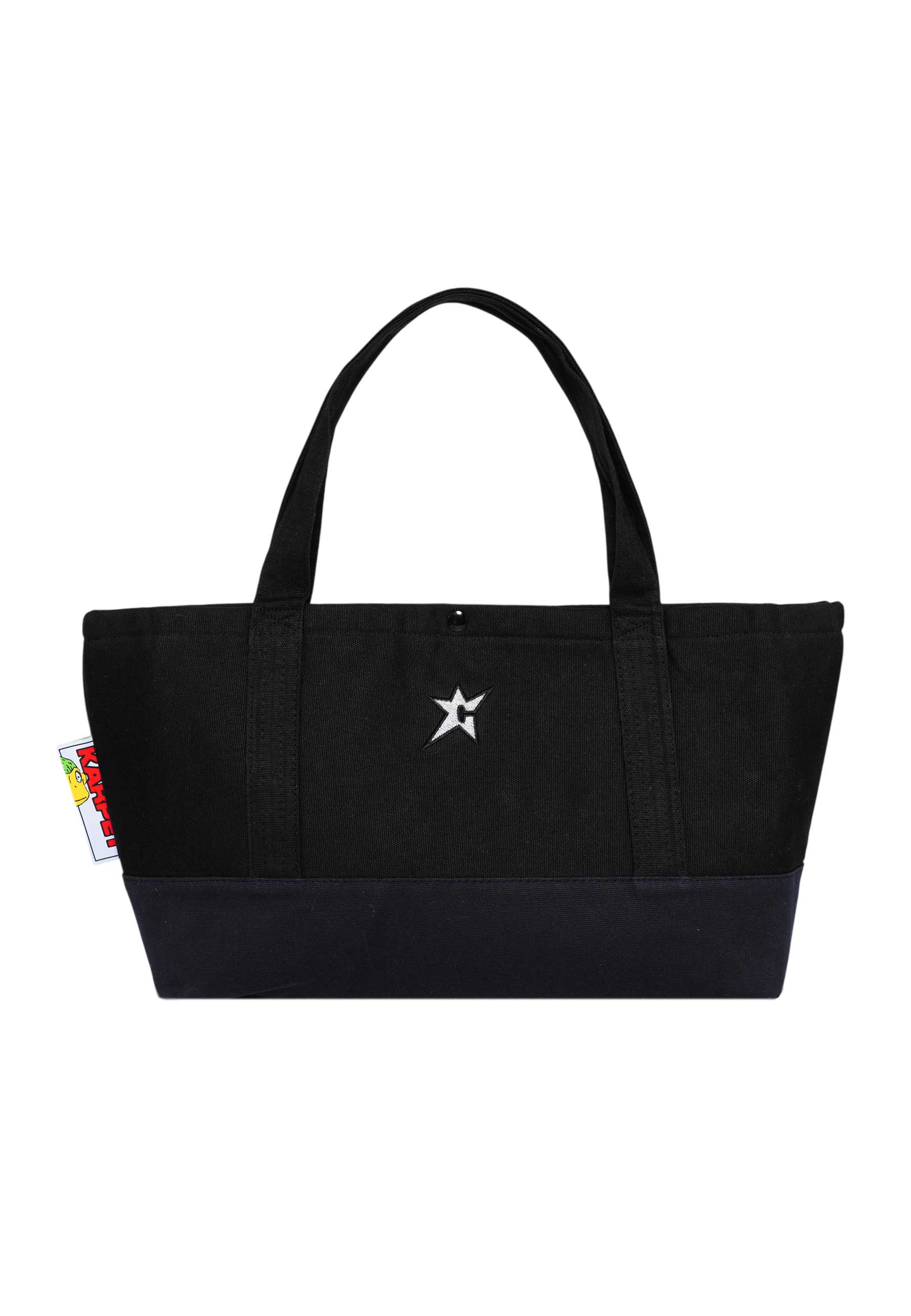 Carpet Company 'C-Star' Canvas Tote Bag (Black)