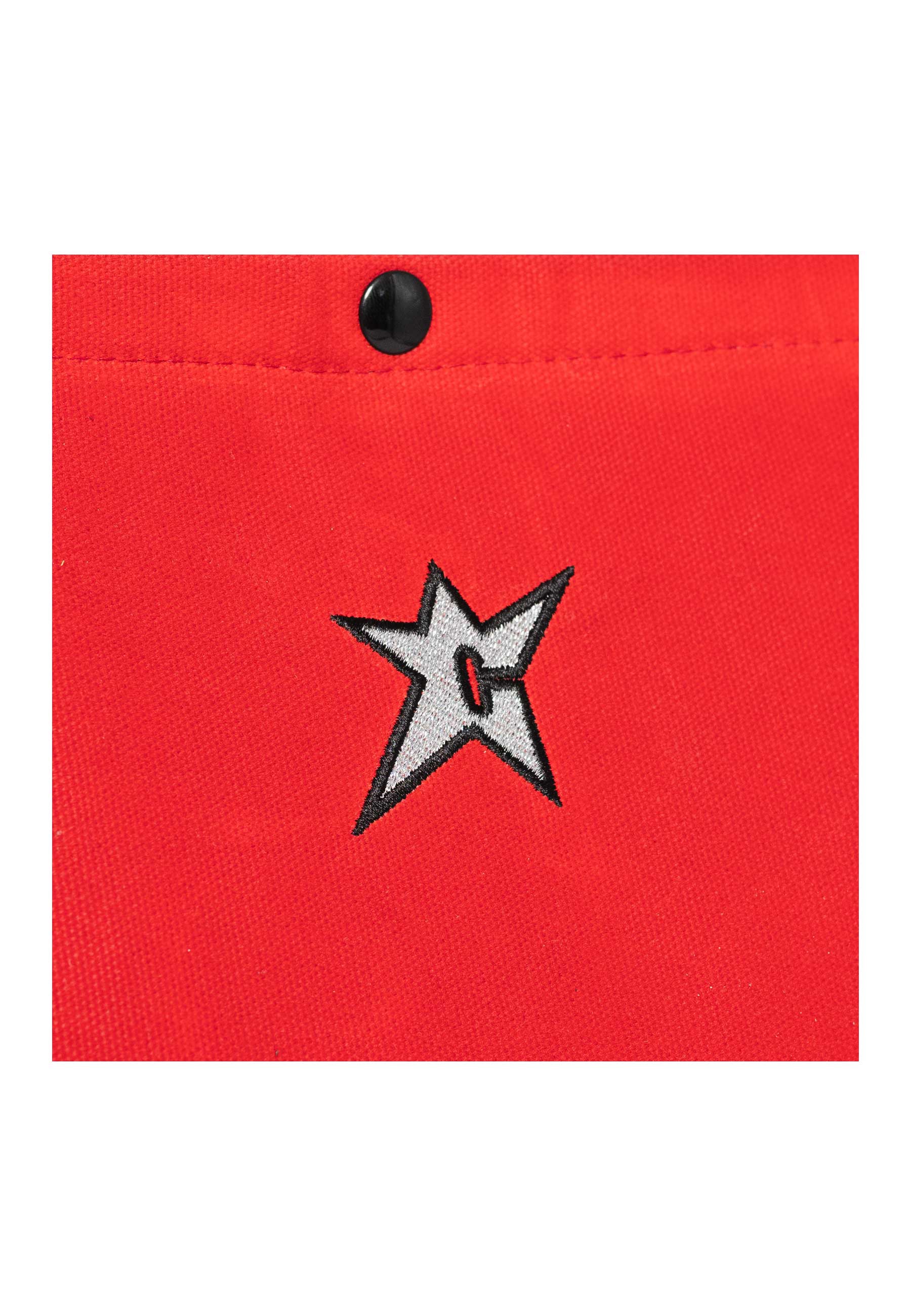 Carpet Company 'C-Star' Canvas Tote Bag (Red)