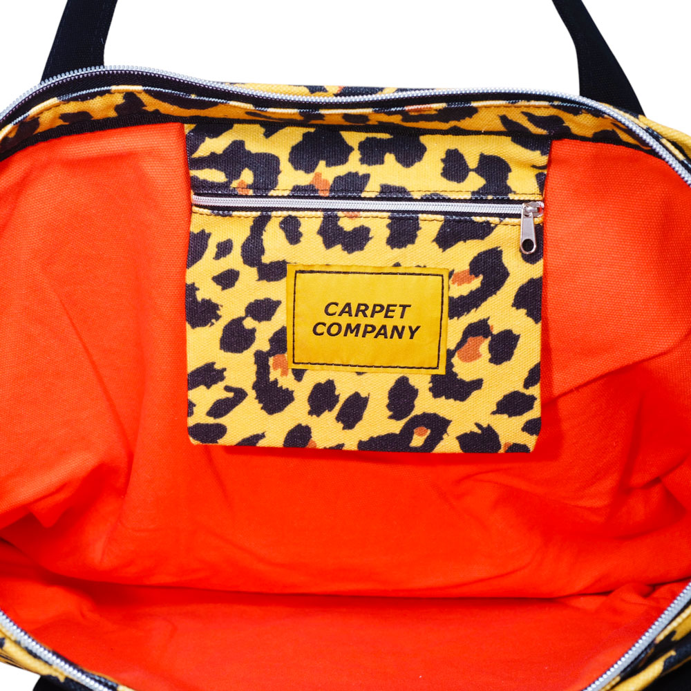 Carpet Company Rivet Tote Bag (Cheetah)