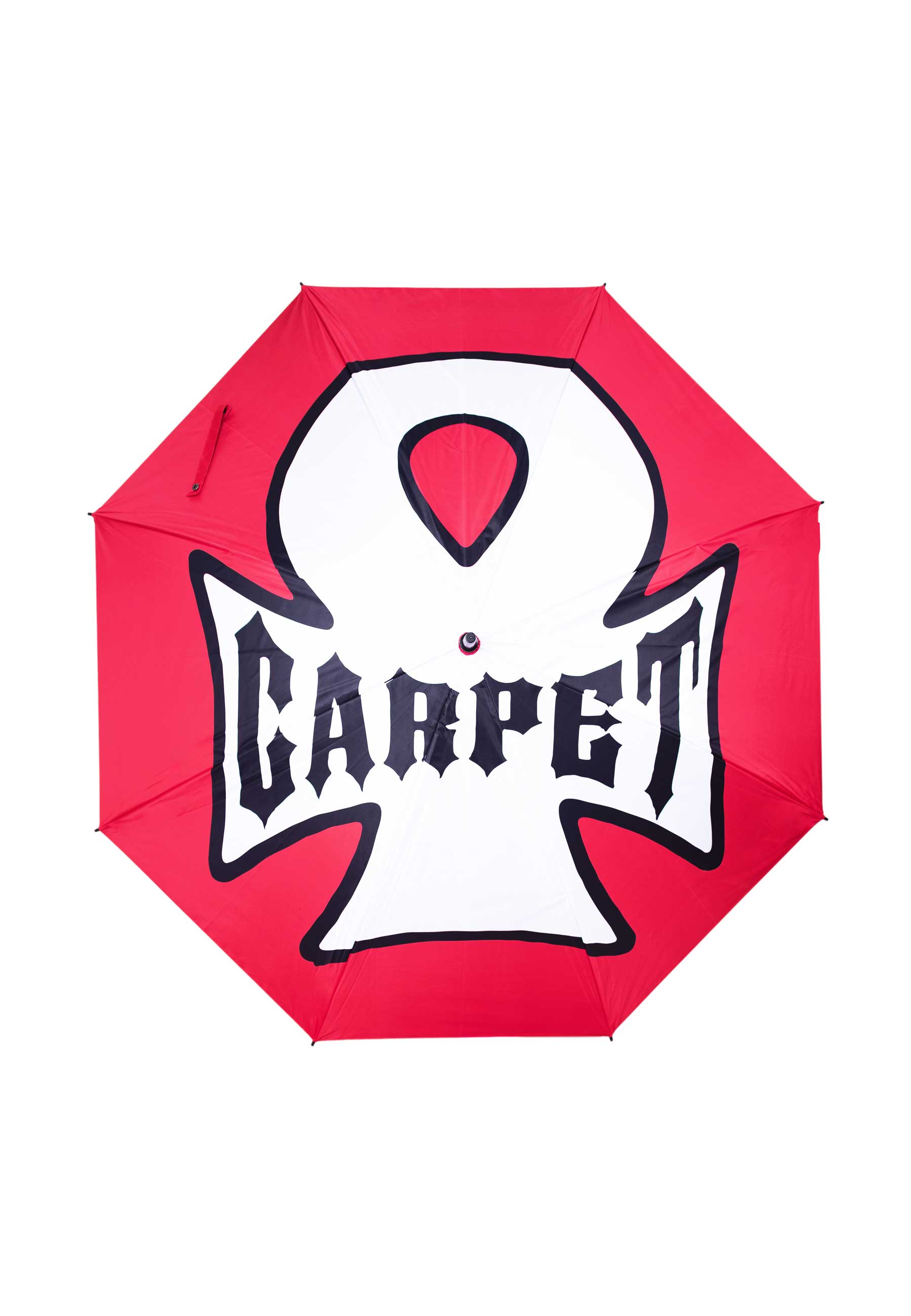 Carpet Company 'Iron Ankh' Umbrella (Red)
