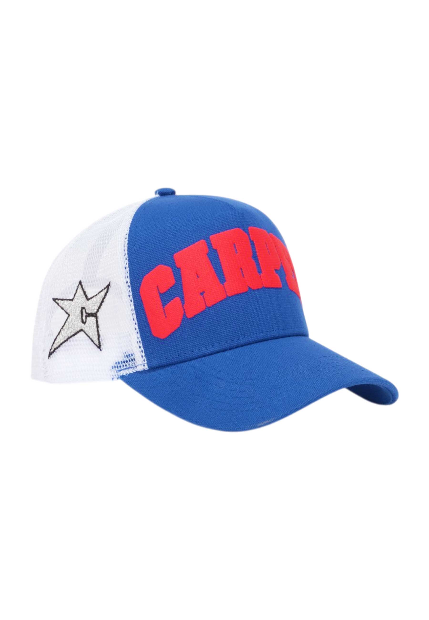Carpet Company 'Varsity' Trucker Cap (Blue)