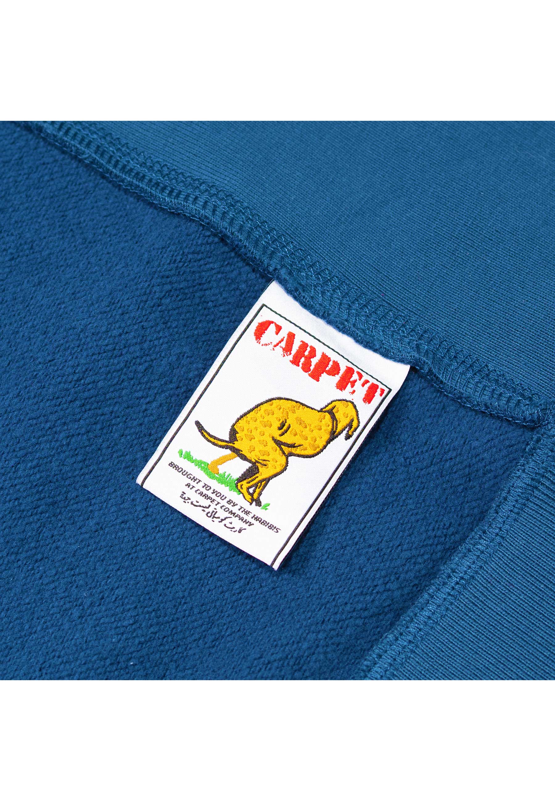 Carpet Company 'Varsity' Zip-Up Hood (Blue)