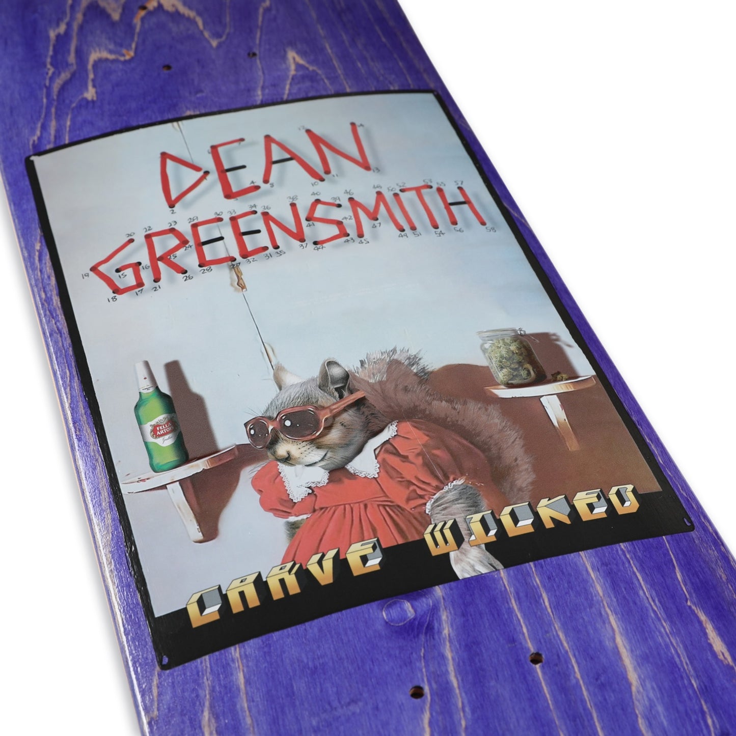 Carve Wicked 'Dean Greensmith Pro - Fella Artois' 8.5" Deck