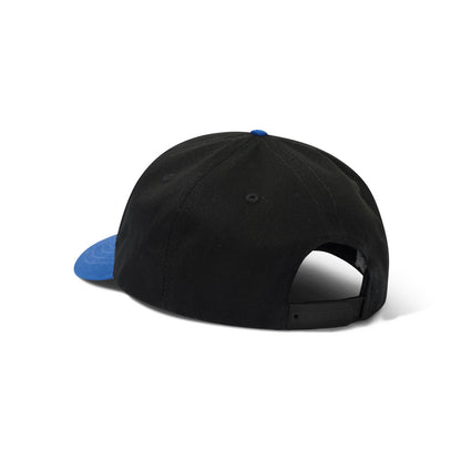 Cash Only 'Corp Logo' 6 Panel Cap (Black / Royal Blue)