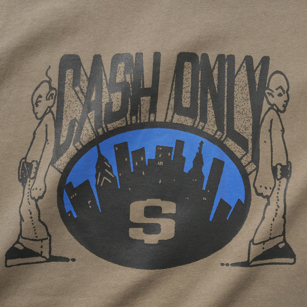 Cash Only 'Metro' T-Shirt (Stone)