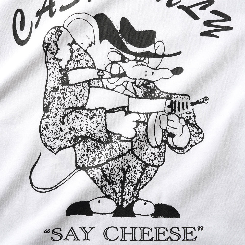 Cash Only 'Mobster' T-Shirt (White)