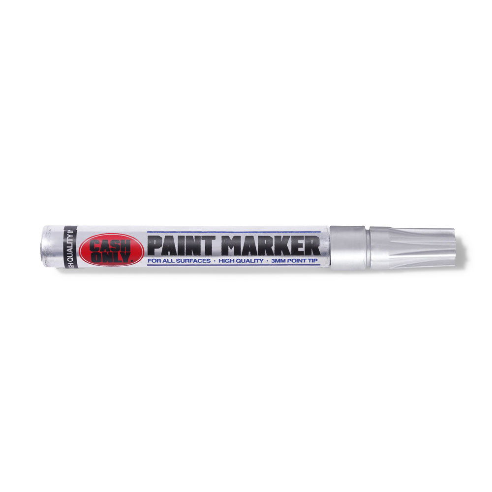Cash Only Paint Marker (Chrome)