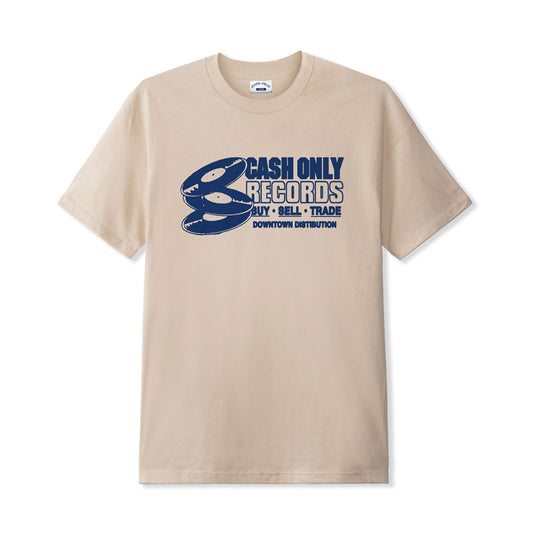 Cash Only 'Promotional Use' T-Shirt (Sand)