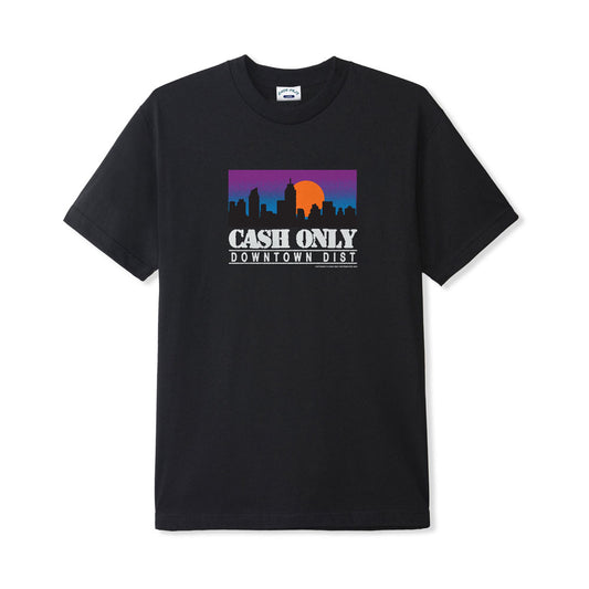 Cash Only 'Skyline' T-Shirt (Black)