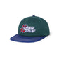 Cash Only 'Stars' 6 Panel Cap (Forest / Navy)