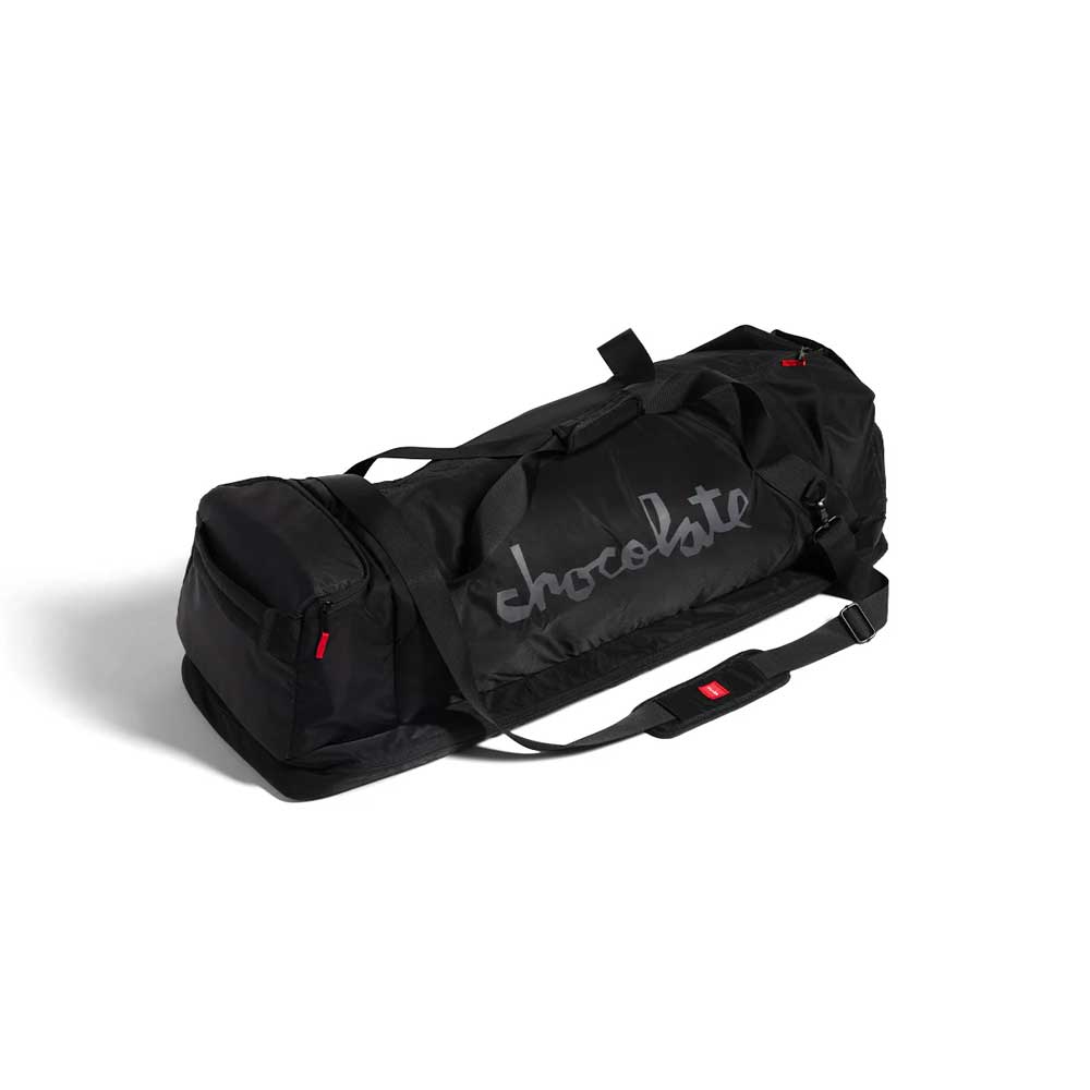 Chocolate 'Skate Travel' Duffle Bag (Black)