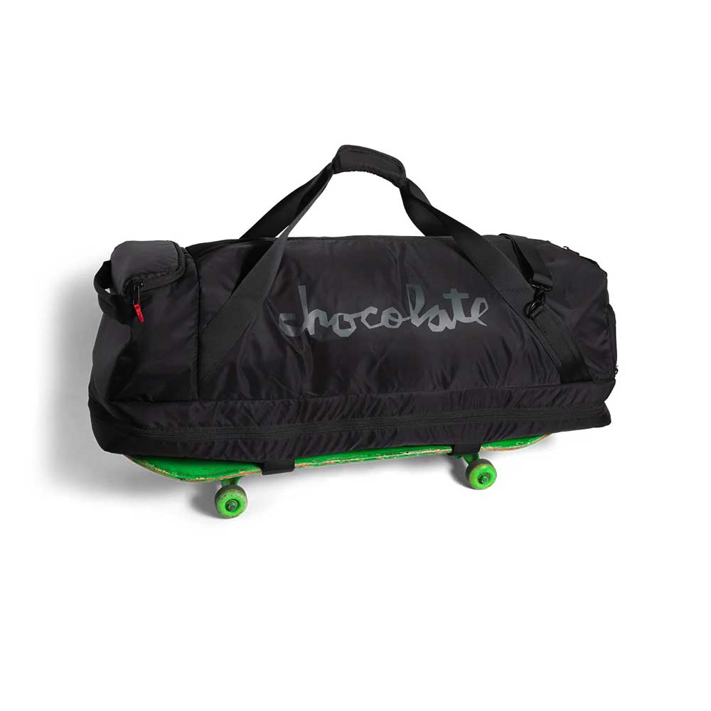 Chocolate 'Skate Travel' Duffle Bag (Black)