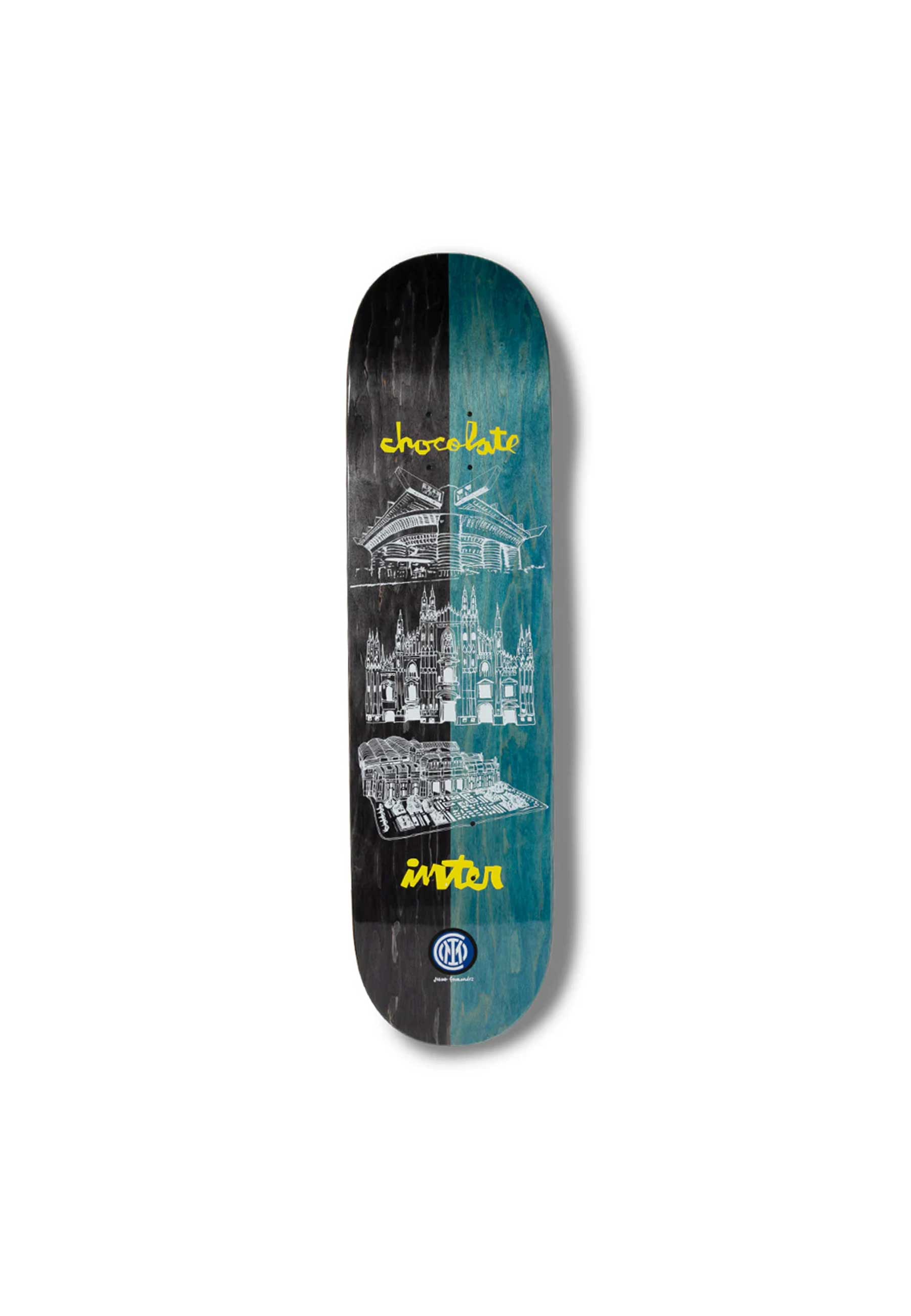 Chocolate 'Jesus Fernandez - Inter Milan' 8.25" Deck