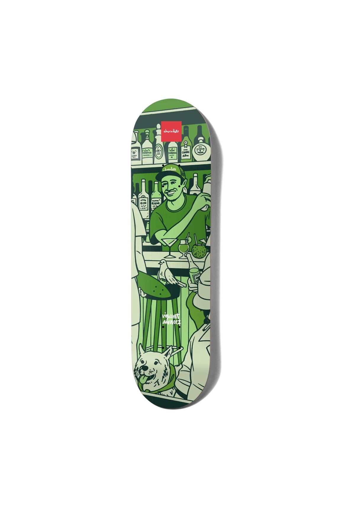 Chocolate 'Vincent Alvarez - Bar Series III' 8.25" Deck