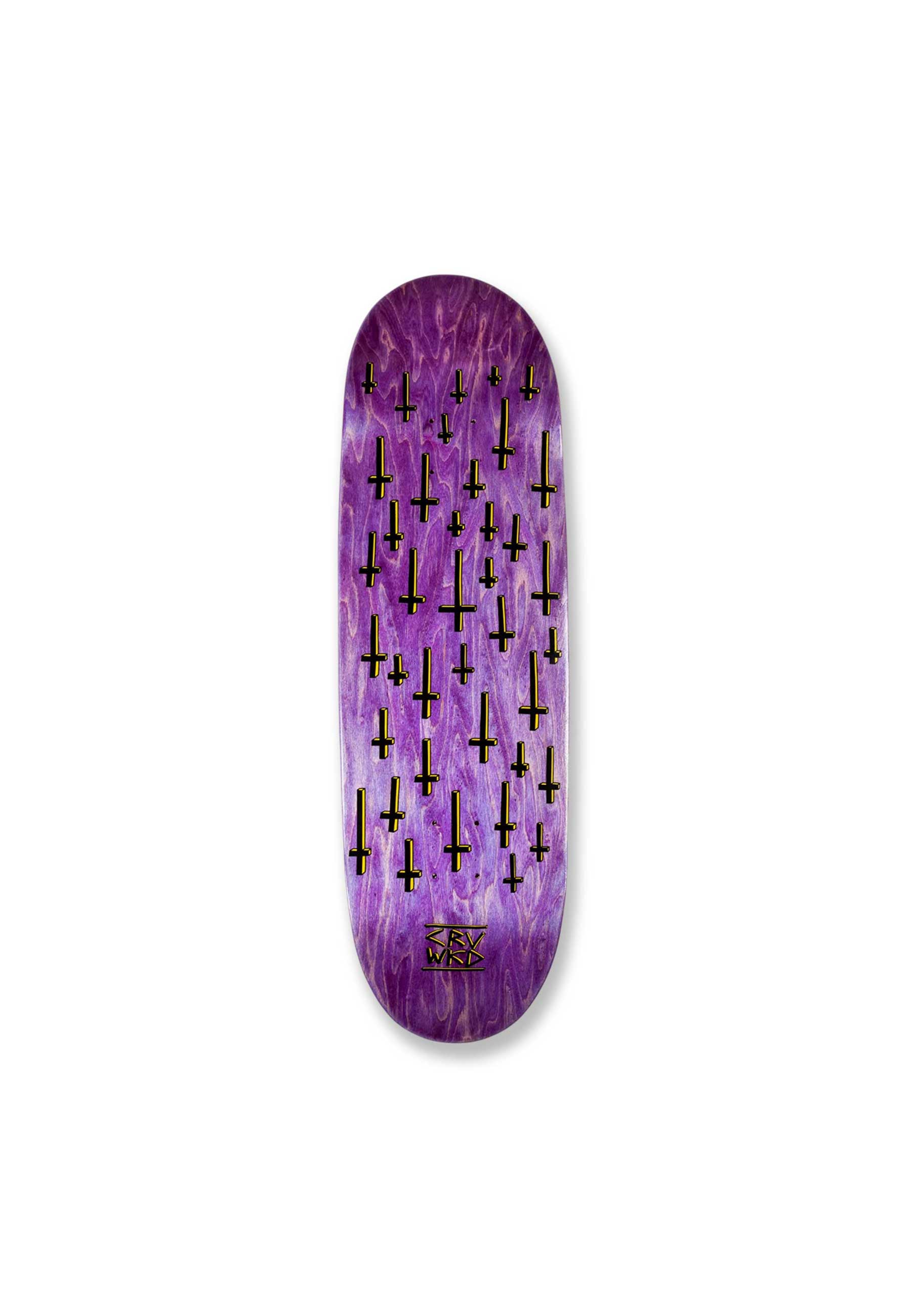 Carve Wicked 'Crosses' 9.125" Deck
