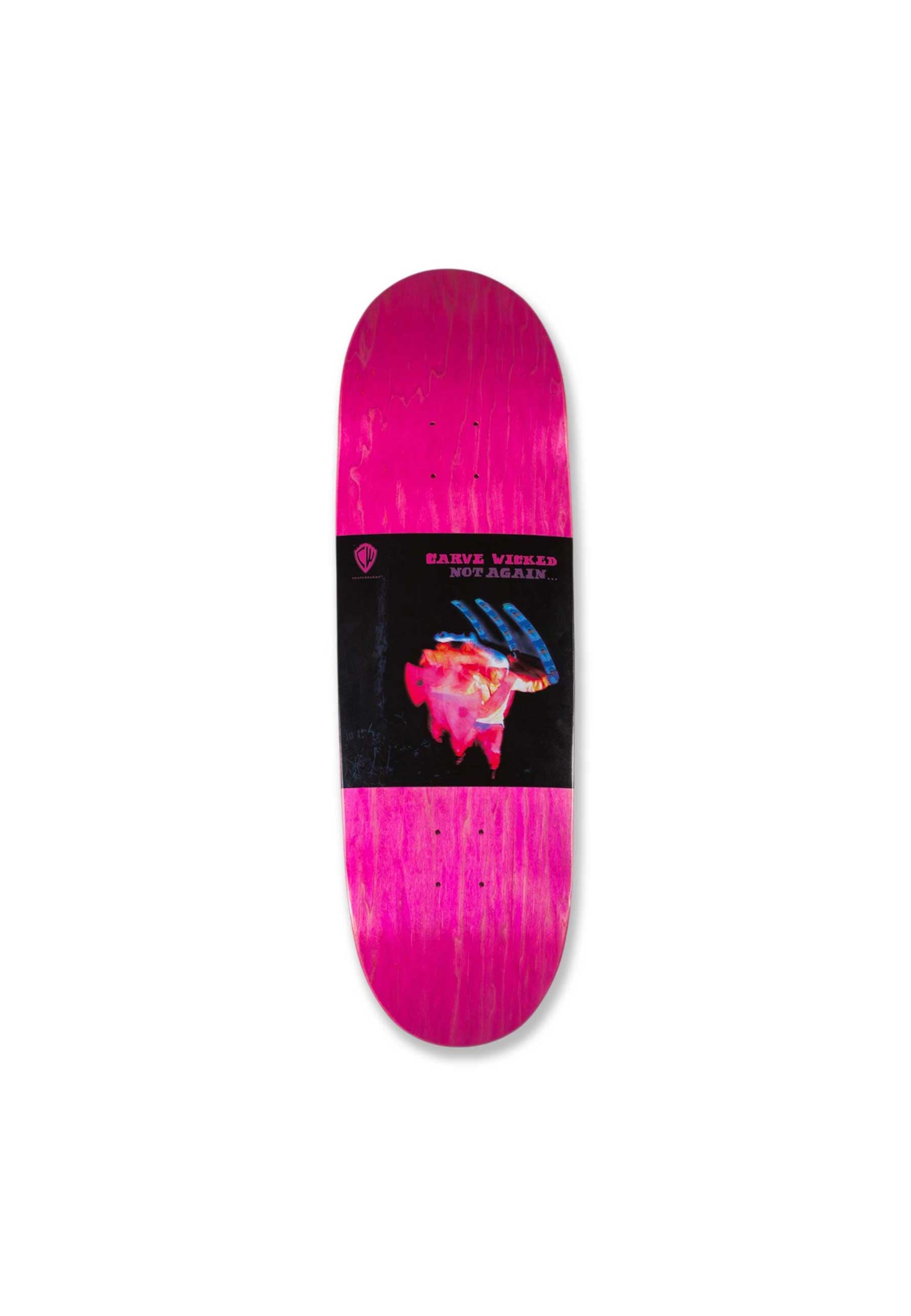 Carve Wicked 'Not Again' 9.125" Deck