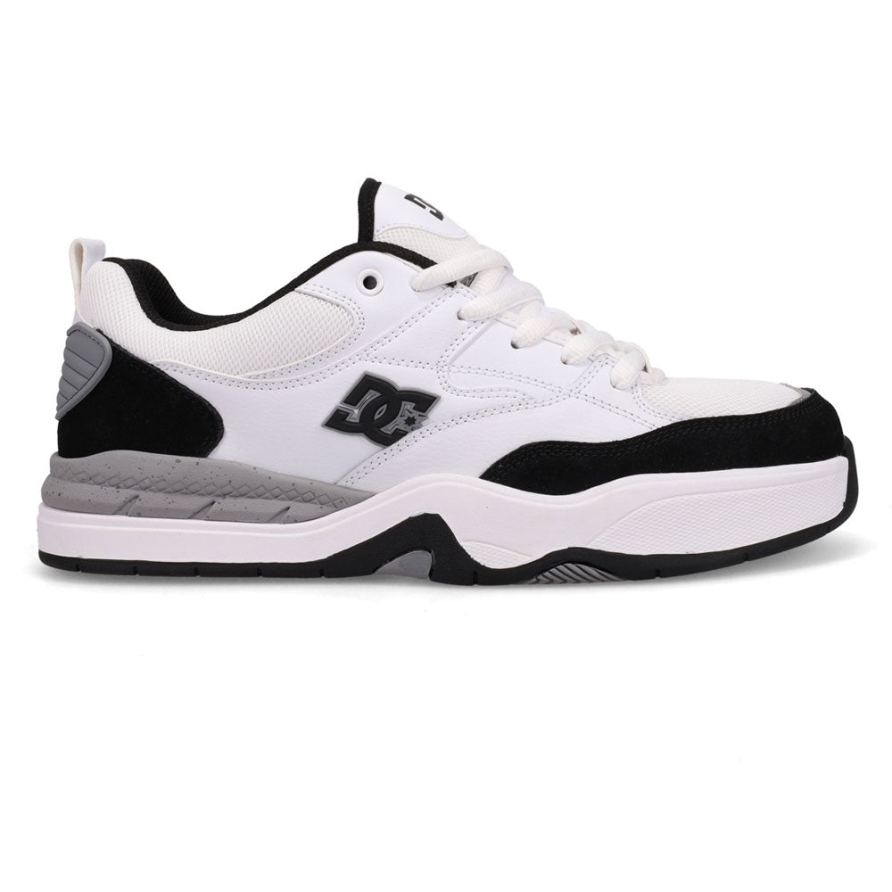 DC 'Ascend S' Skate Shoes (White Black Black) Cardiff