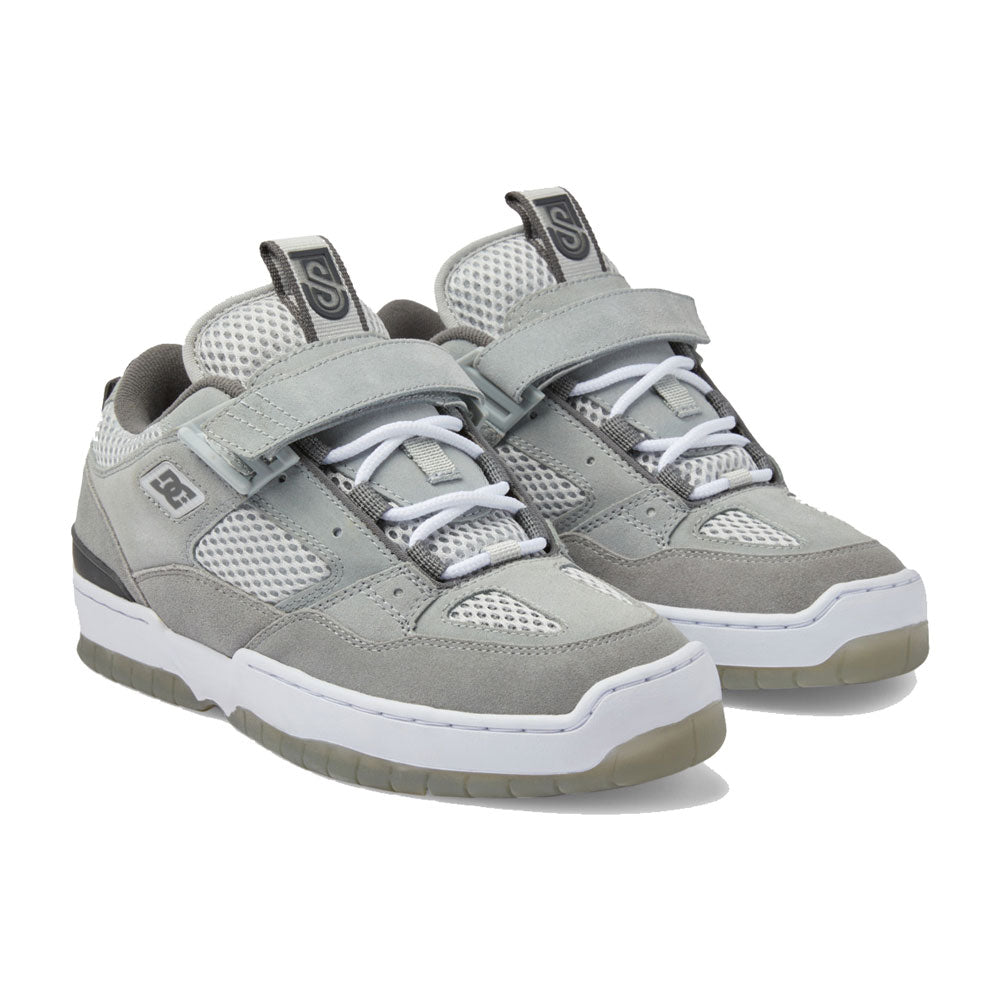 DC 'JS1' Skate Shoes (Grey / Grey / Grey)