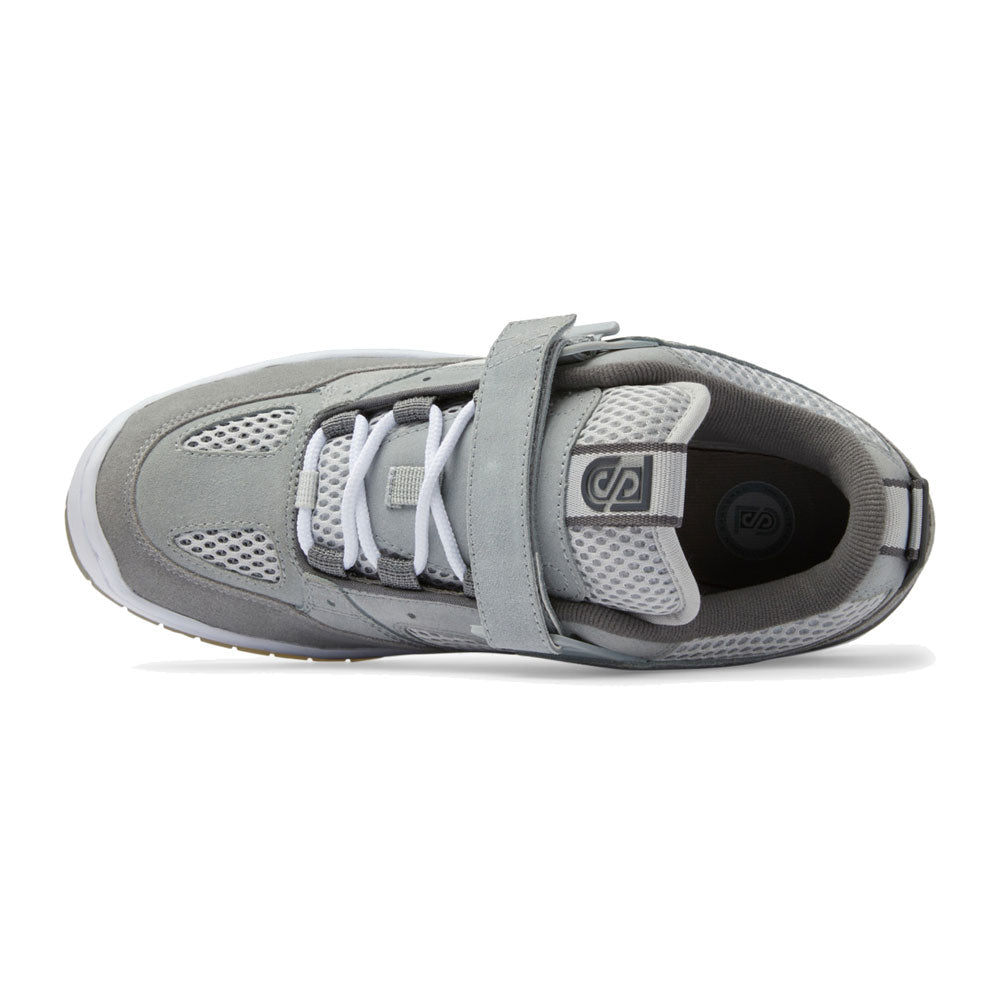 DC 'JS1' Skate Shoes (Grey / Grey / Grey)