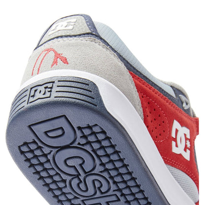 DC 'Kalynx Zero S' Skate Shoes (Grey / Red)